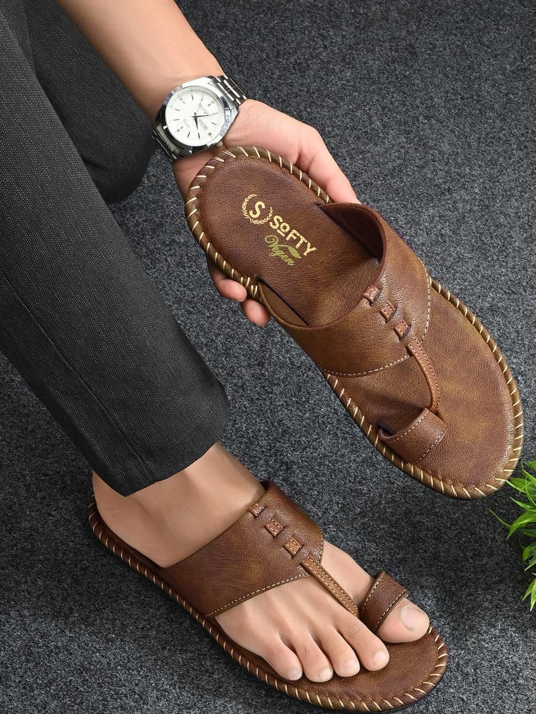 SOFTY VEGEN Men Comfort Sandals - view 1