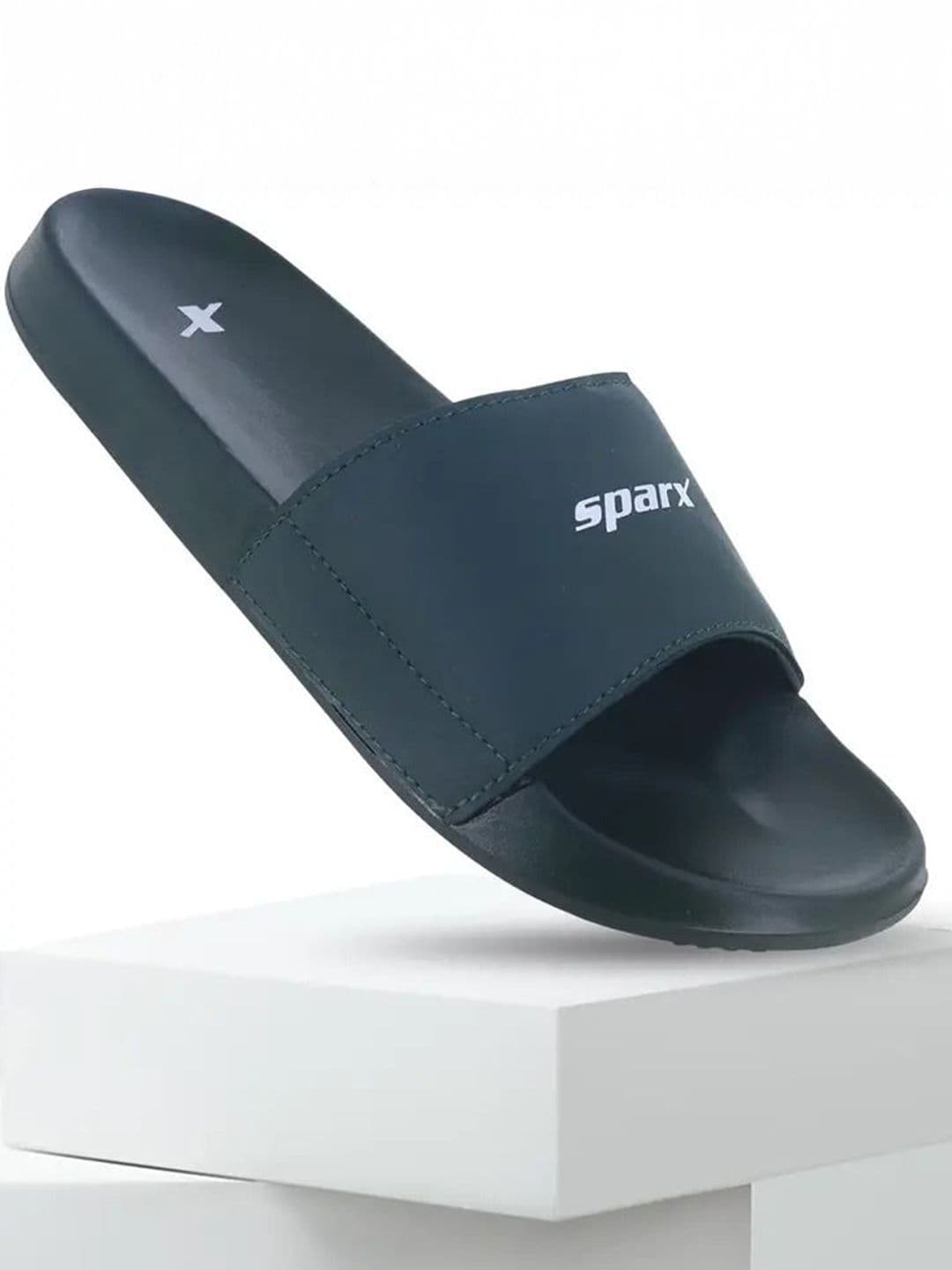 Sparx Men Typography Printed Sliders - view 1