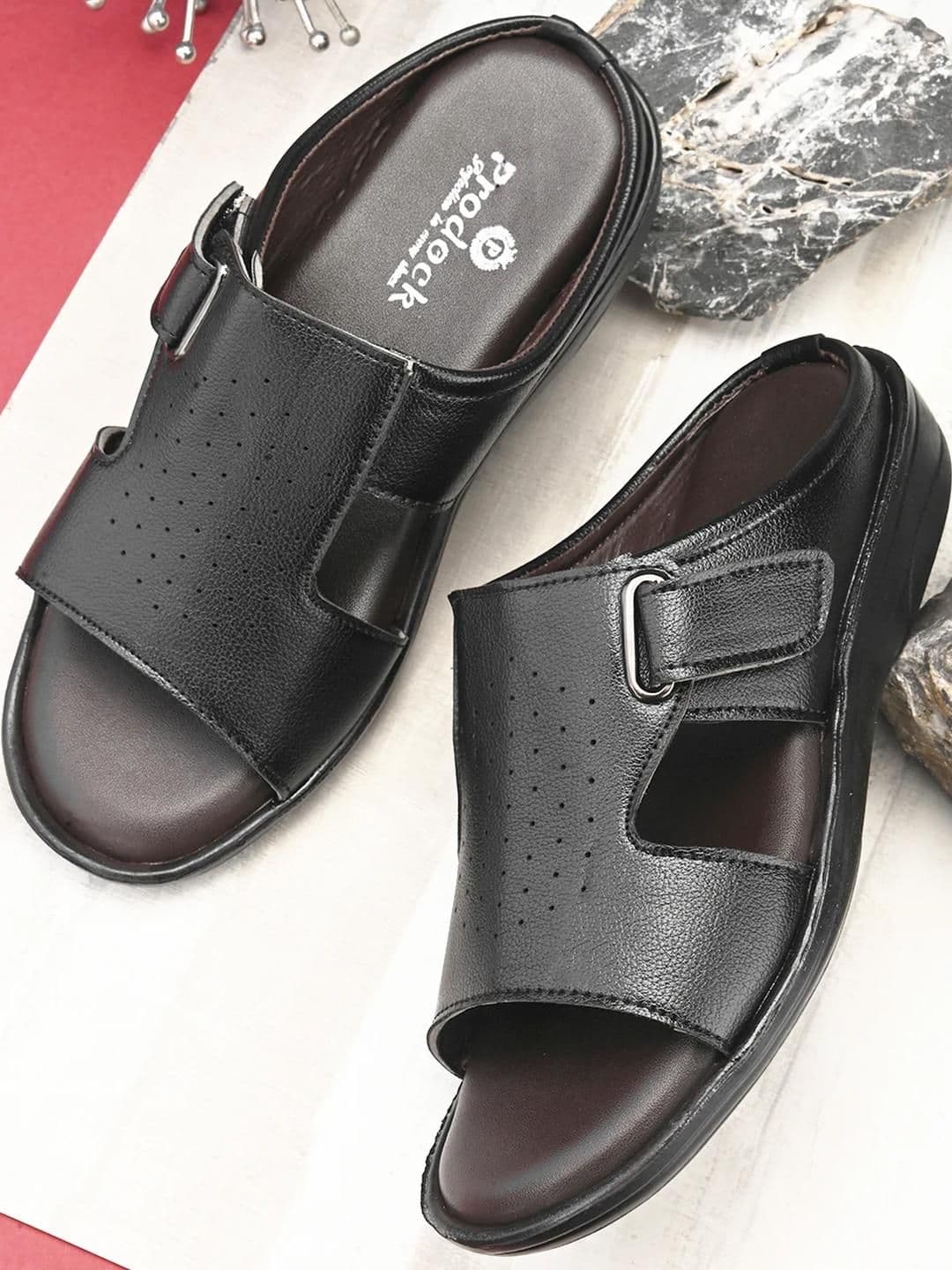 PRODOCK Men Black Sandals - view 1