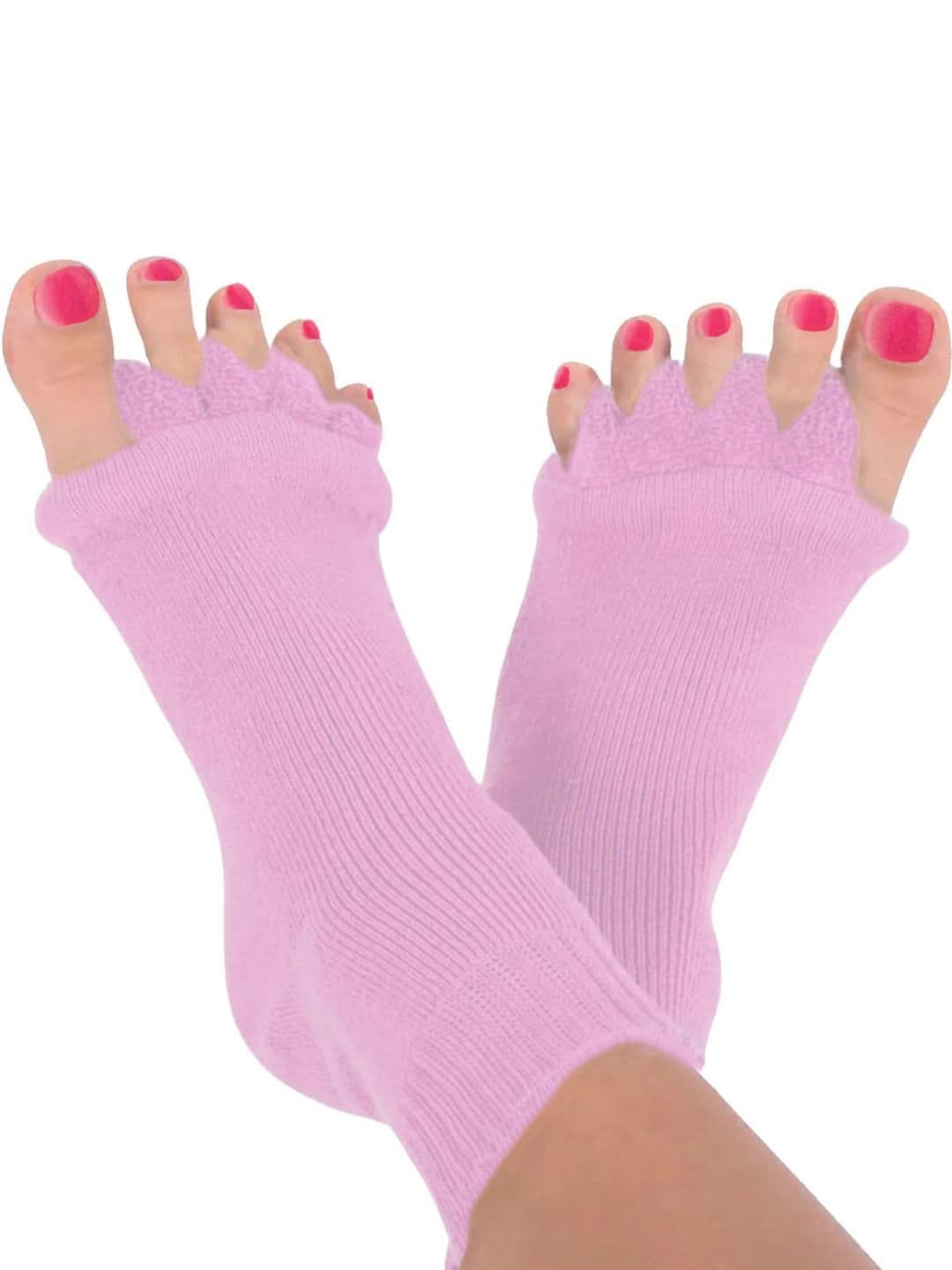 SOXVIEW Unisex Pink Five Toe Separate Alignment Socks - view 1