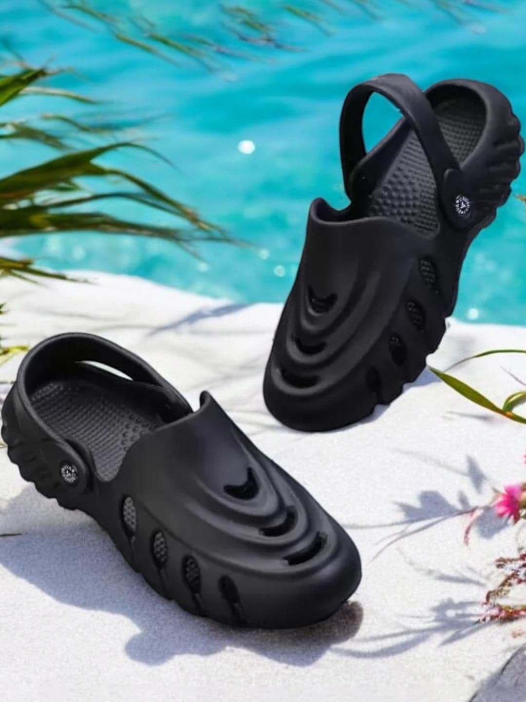 Pampy Angel Men Self Design Croslite Clogs - view 1