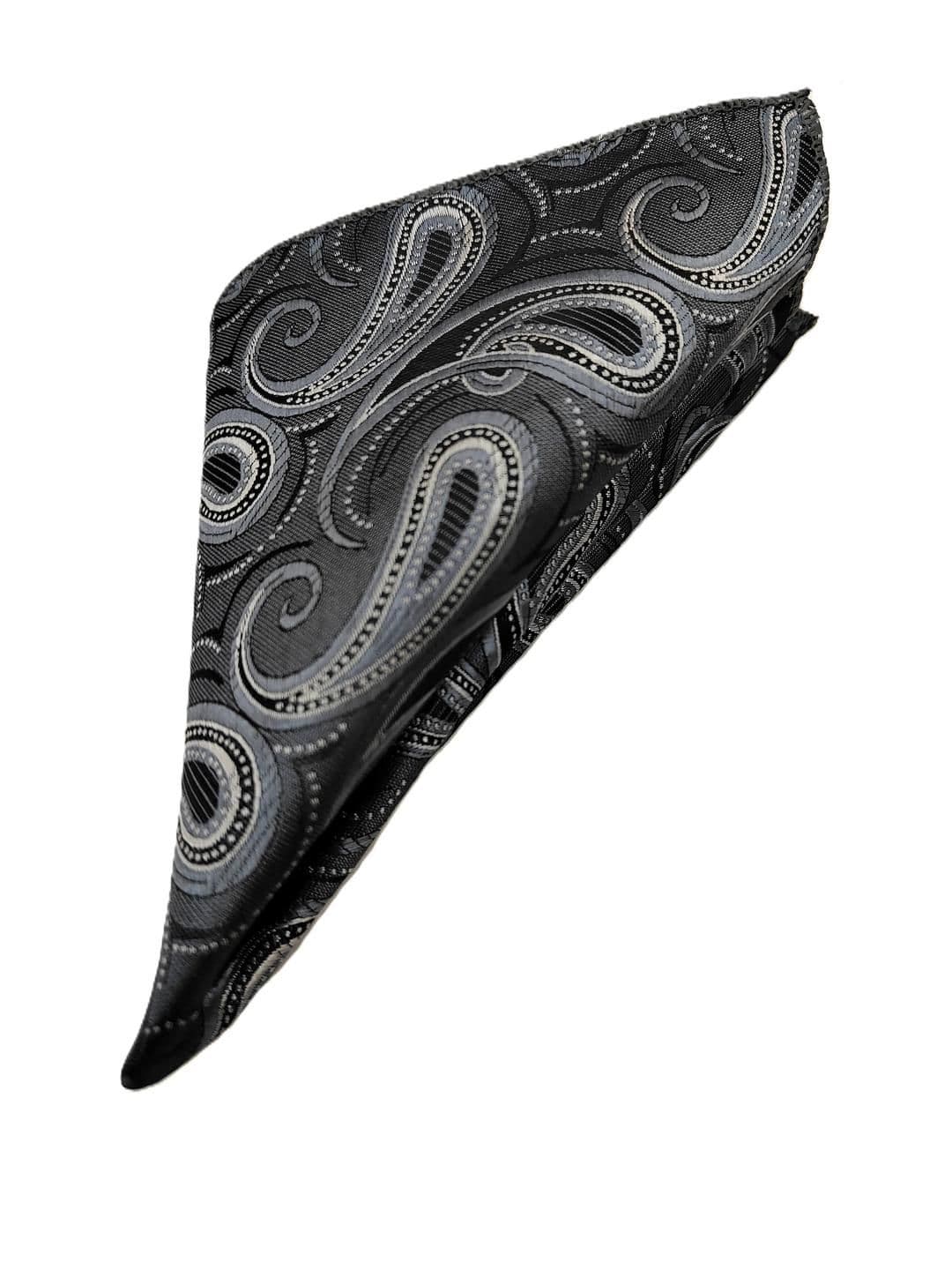 VOICI Men Grey Printed Pocket Square - view 1