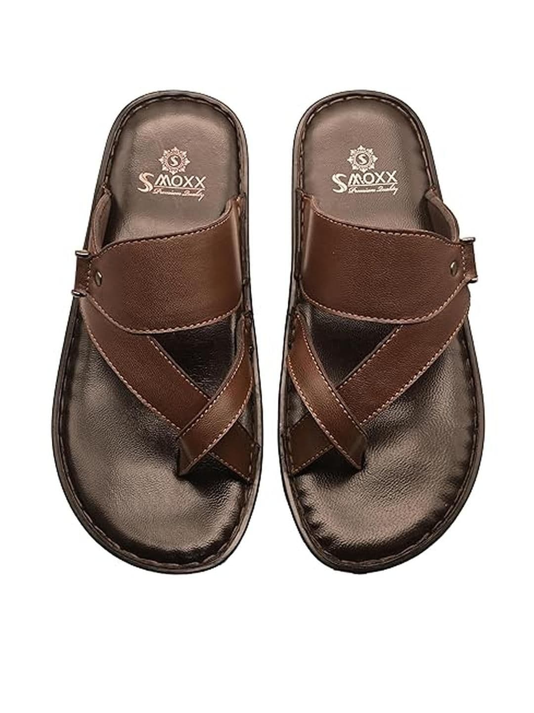 SMOXX Men Brown Slip-On Slippers - view 1