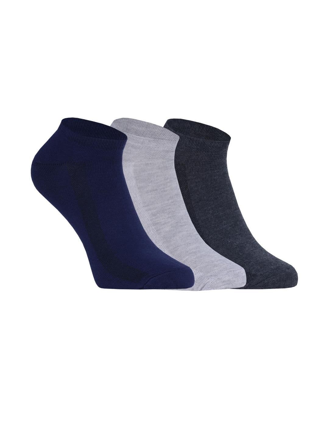 SOXVIEW Pack of 3 Men Solid Ankle Length Socks - view 1