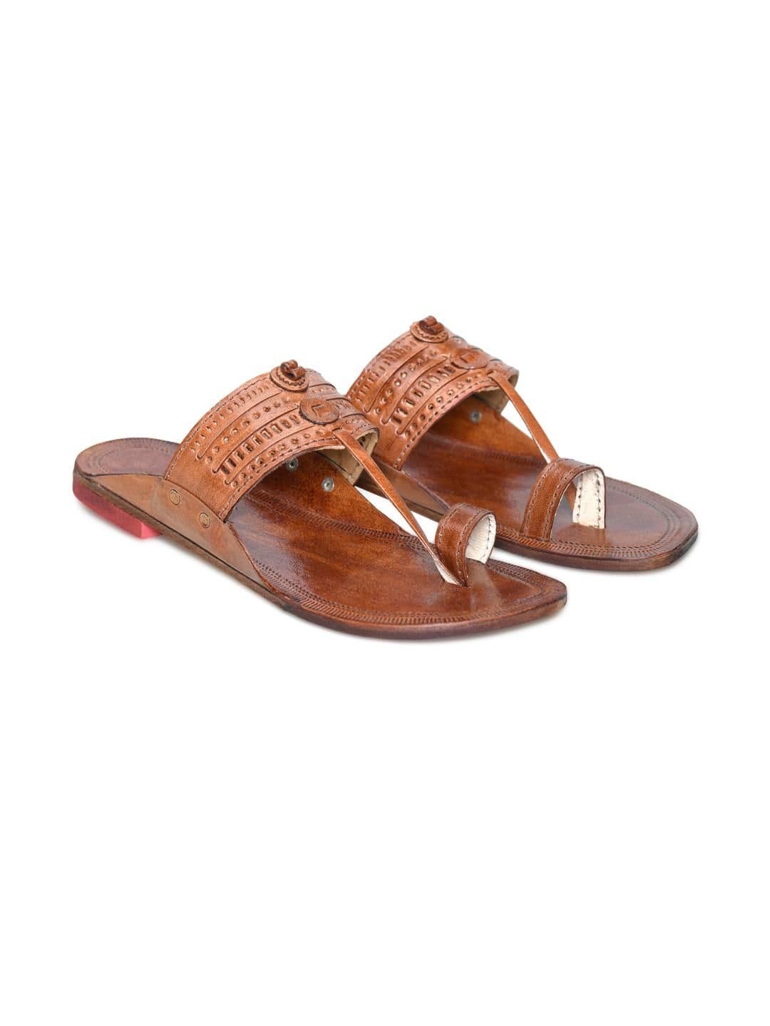 STEPHORN Men Leather Kolhapuri Sandals - view 1