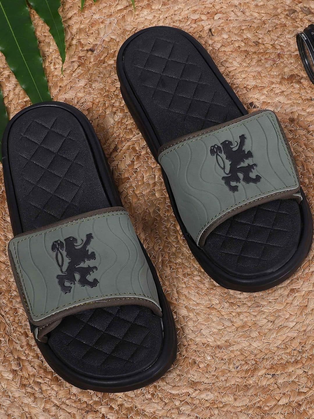 Style Height Men Green EVA Flip Flops - view 1