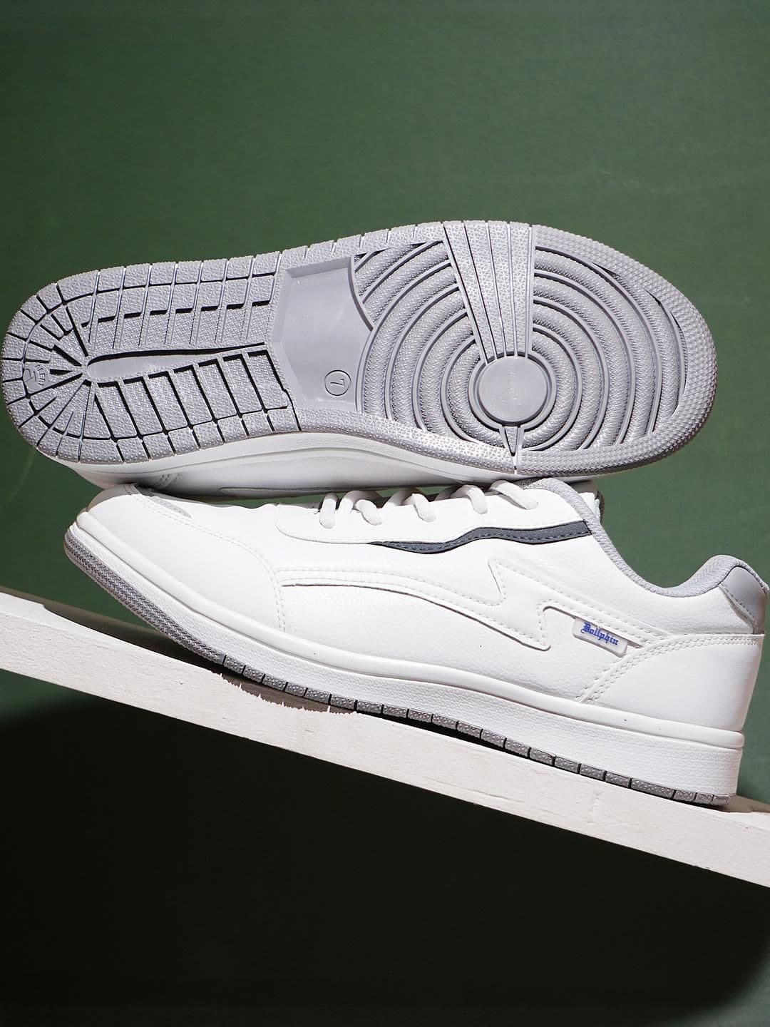 Dollphin White Running Marking Sports Shoes - view 1