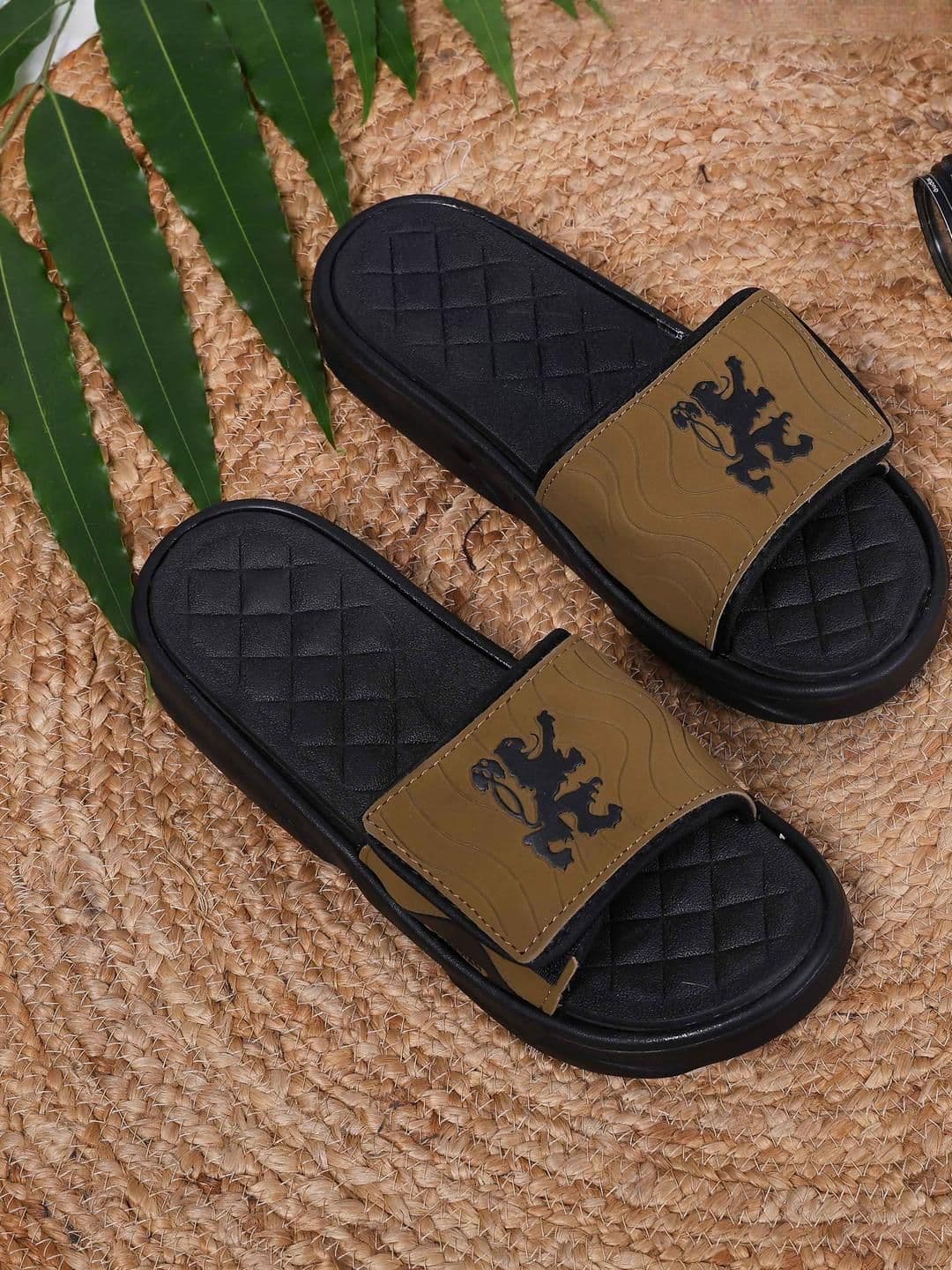 Style Height Men Tan Flip Flops - view 1