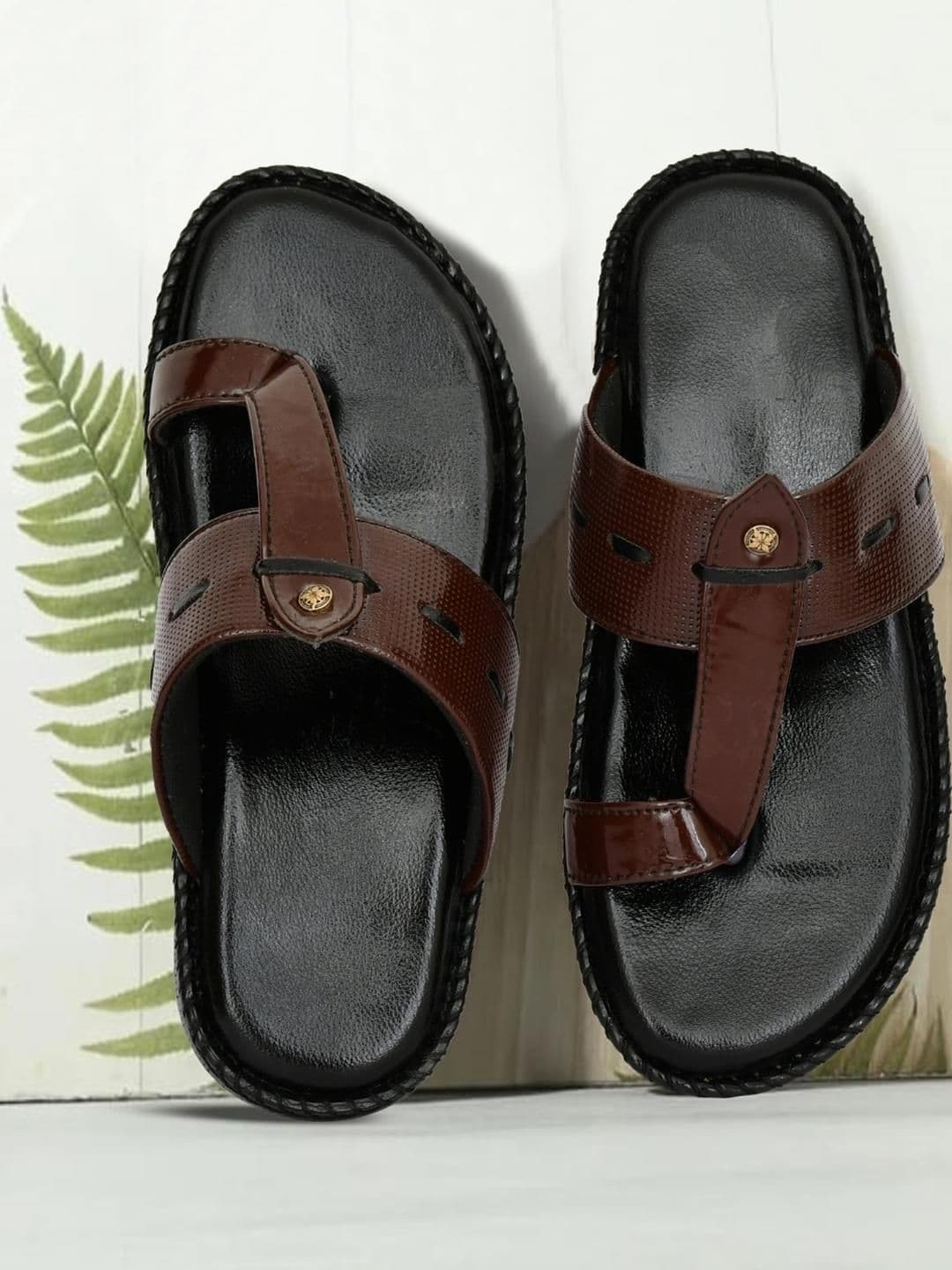 ZIRSQ Men Leather Sandals - view 1