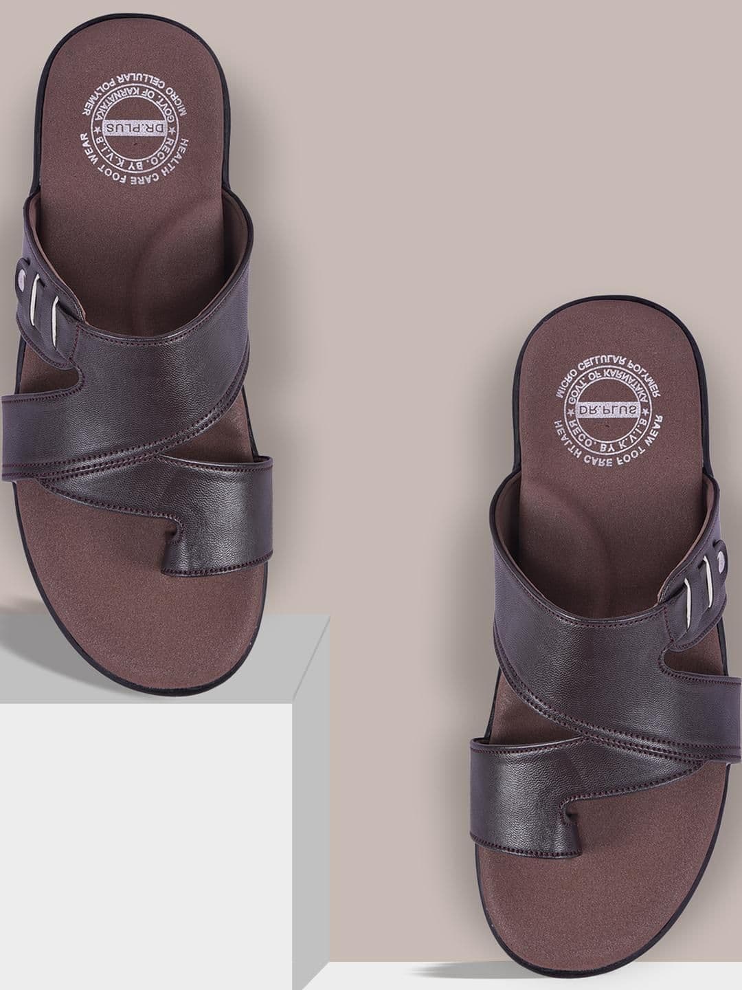 DR.PLUS Men Synthetic Leather Sandals - view 1