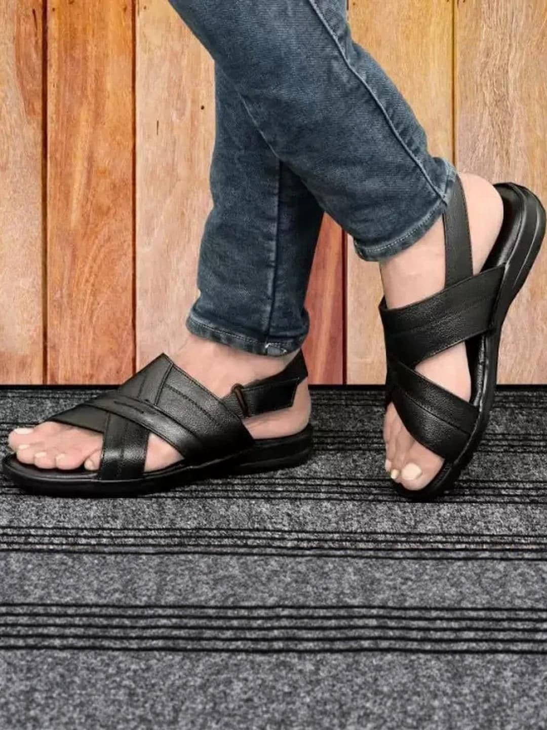 ZIRSQ Men Leather Sandals - view 1