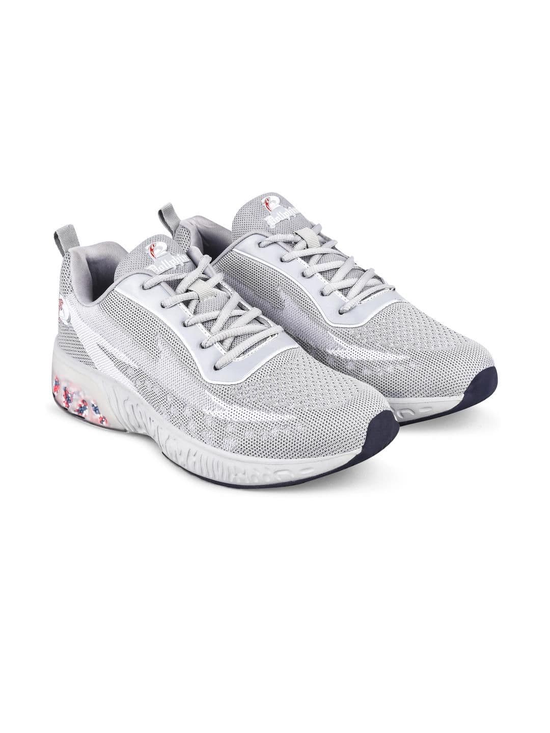 Dollphin Grey Running Marking Sports Shoes - view 1
