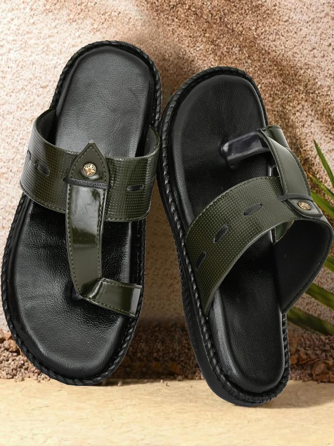 ZIRSQ Men Leather Sandals - view 1