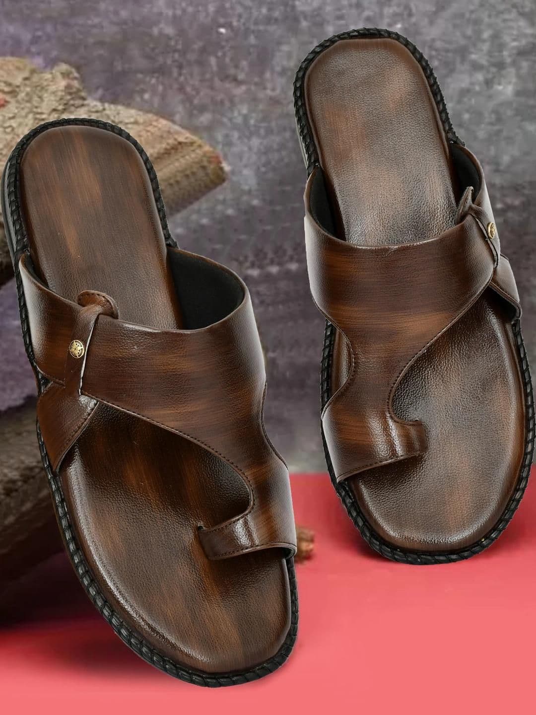 ZIRSQ Men Leather Sandals - view 1