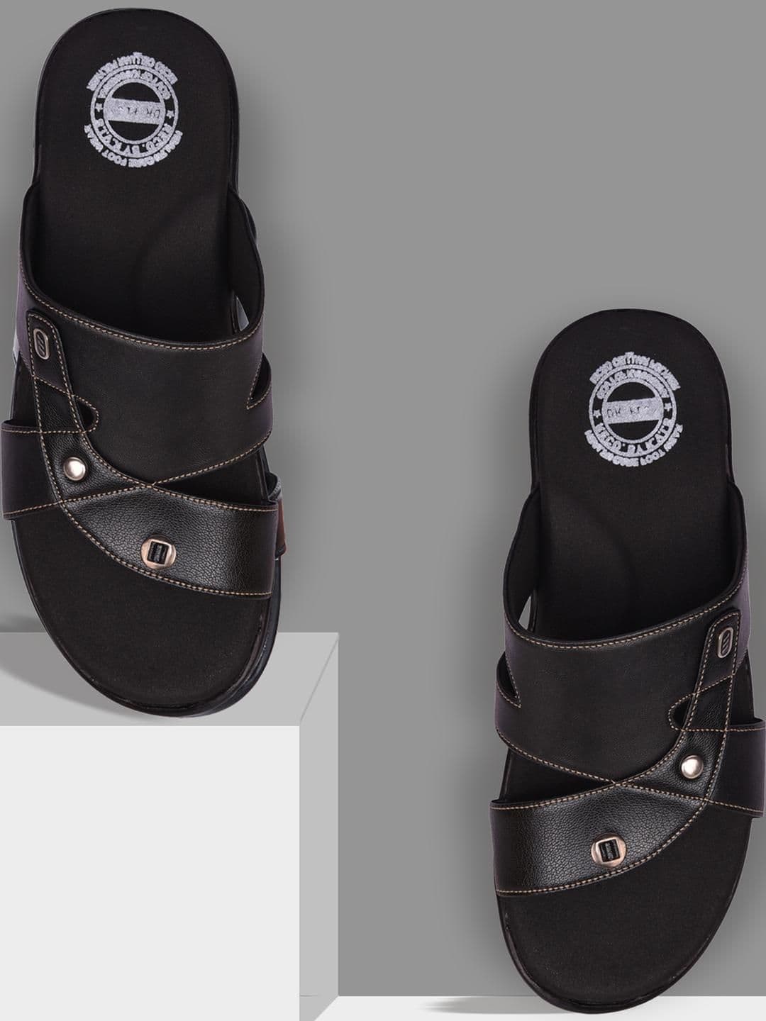DR.PLUS Men Synthetic Leather Sandals - view 1