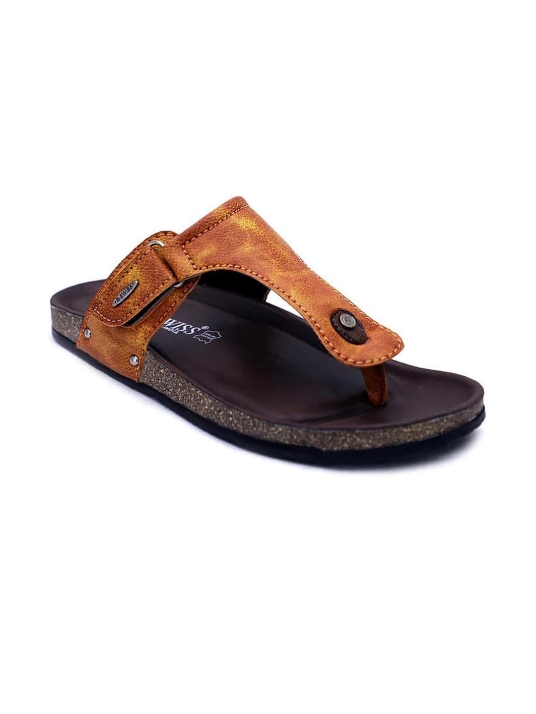 R-SWISS Men Multicoloured Synthetic Flip Flops - view 1