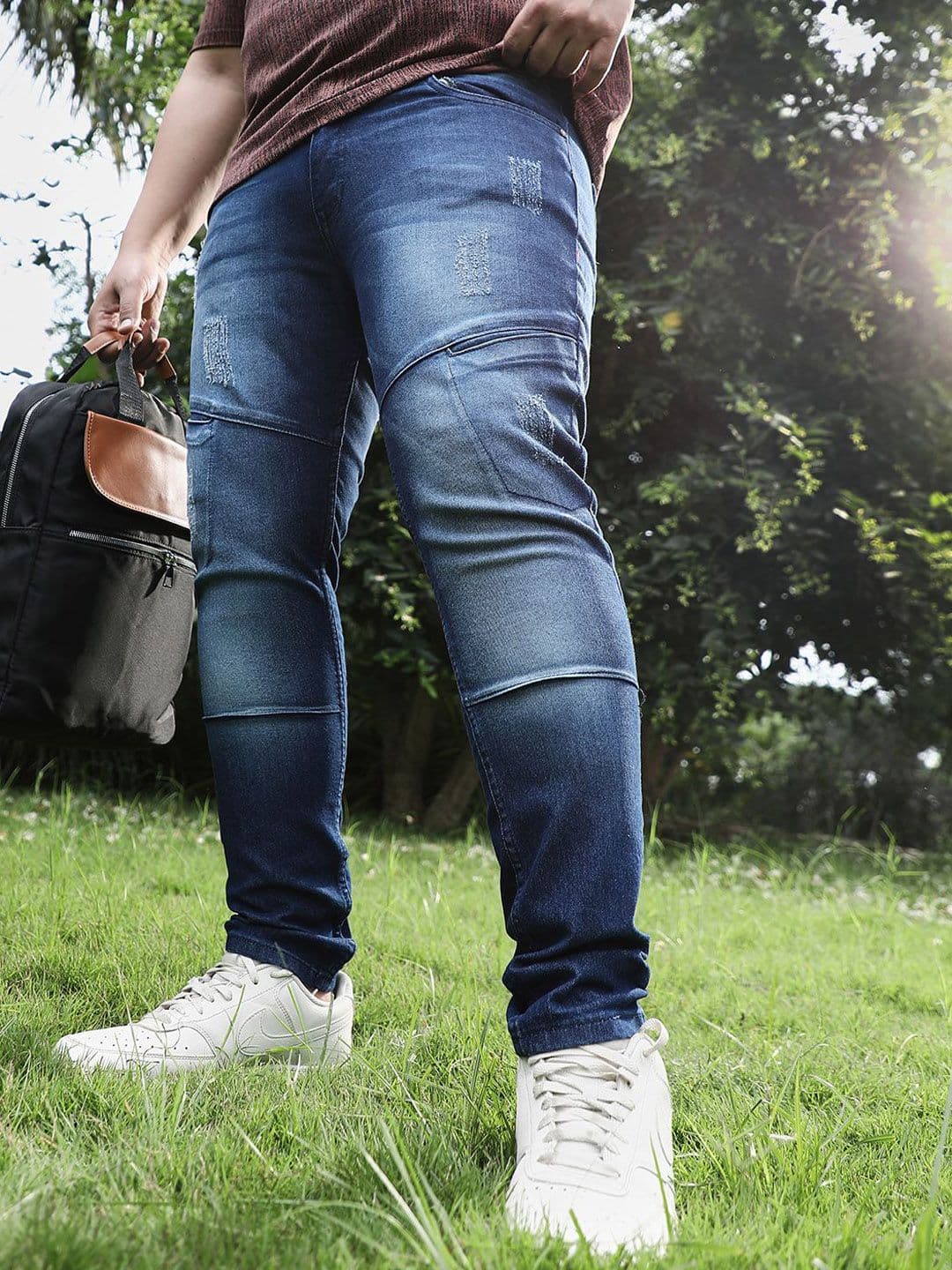 Instafab Plus Men Comfort Regular Fit Cotton Jeans - view 1
