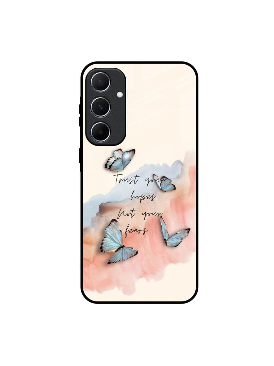 QRIOH Typography Printed Samsung Galaxy A55 5G Back Case Mobile Accessories