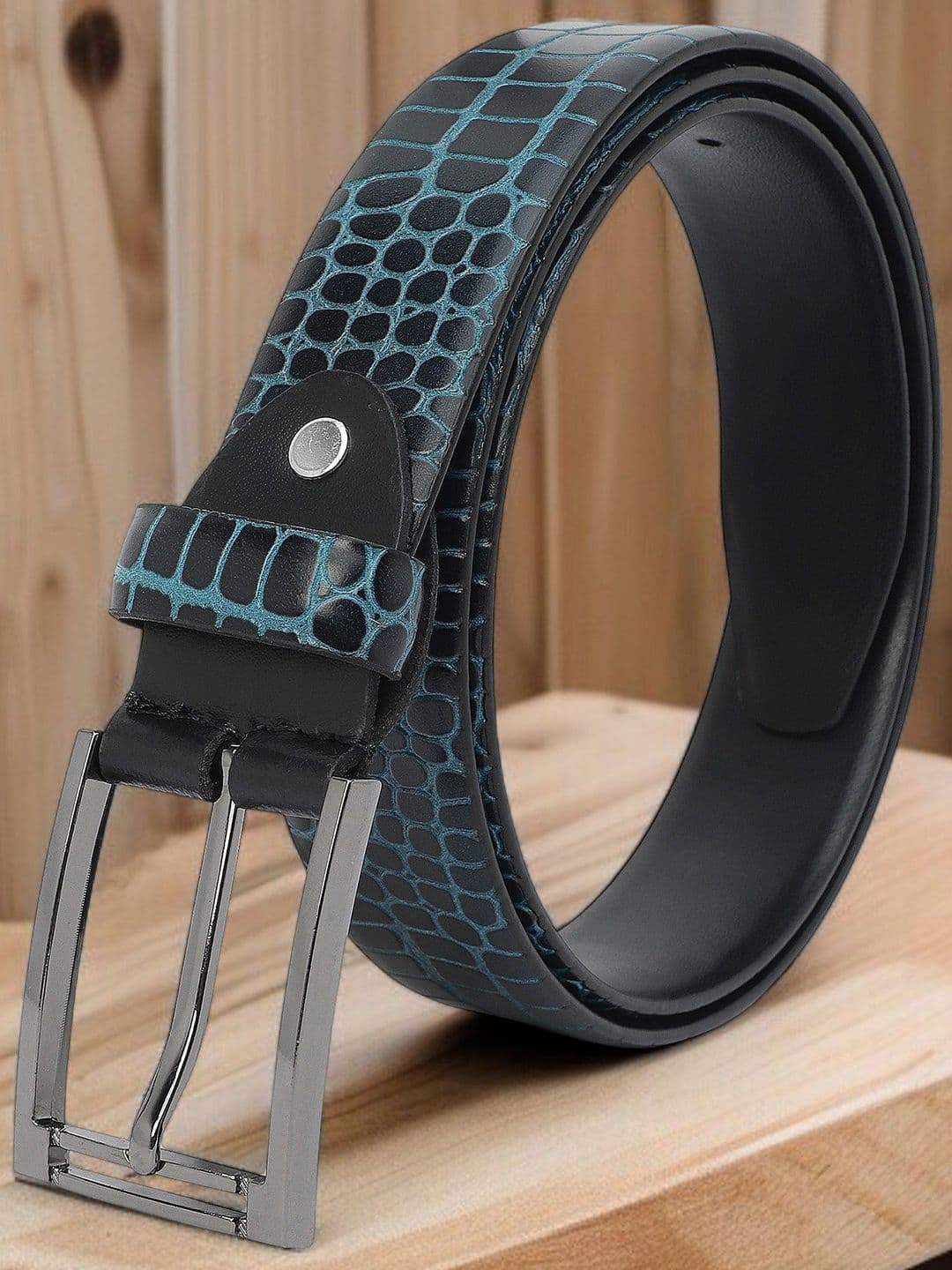 The Roadster Lifestyle Co. Men Textured Leather Formal Belt - view 1