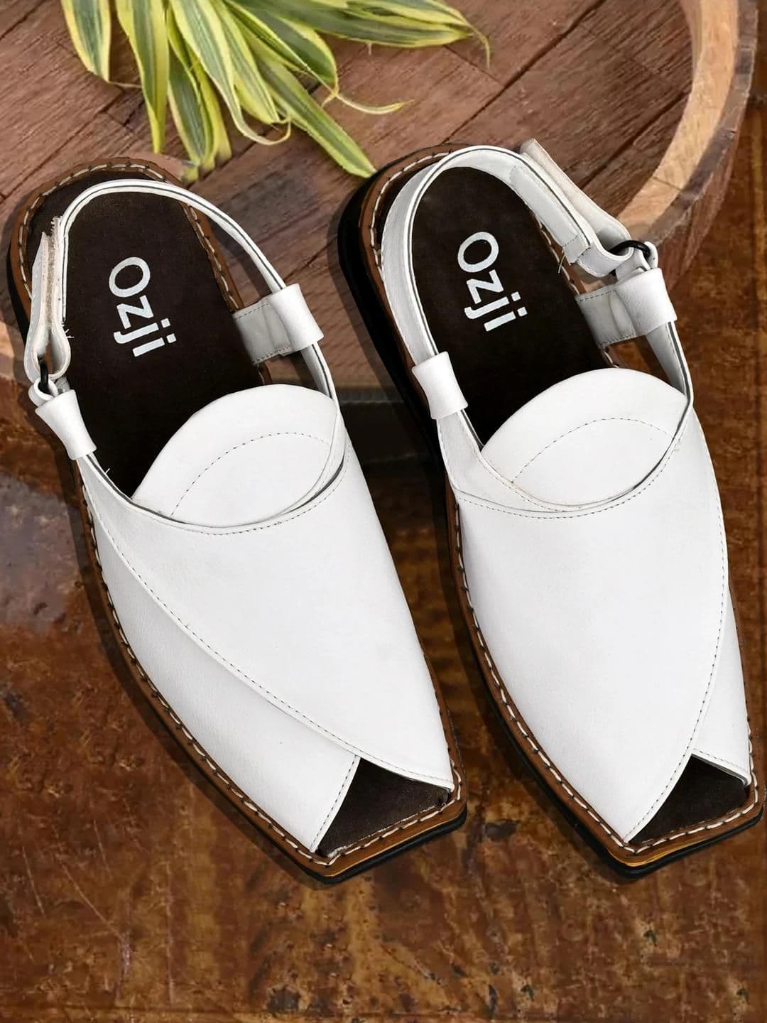 Kerzl Men White Synthetic Sandals - view 1