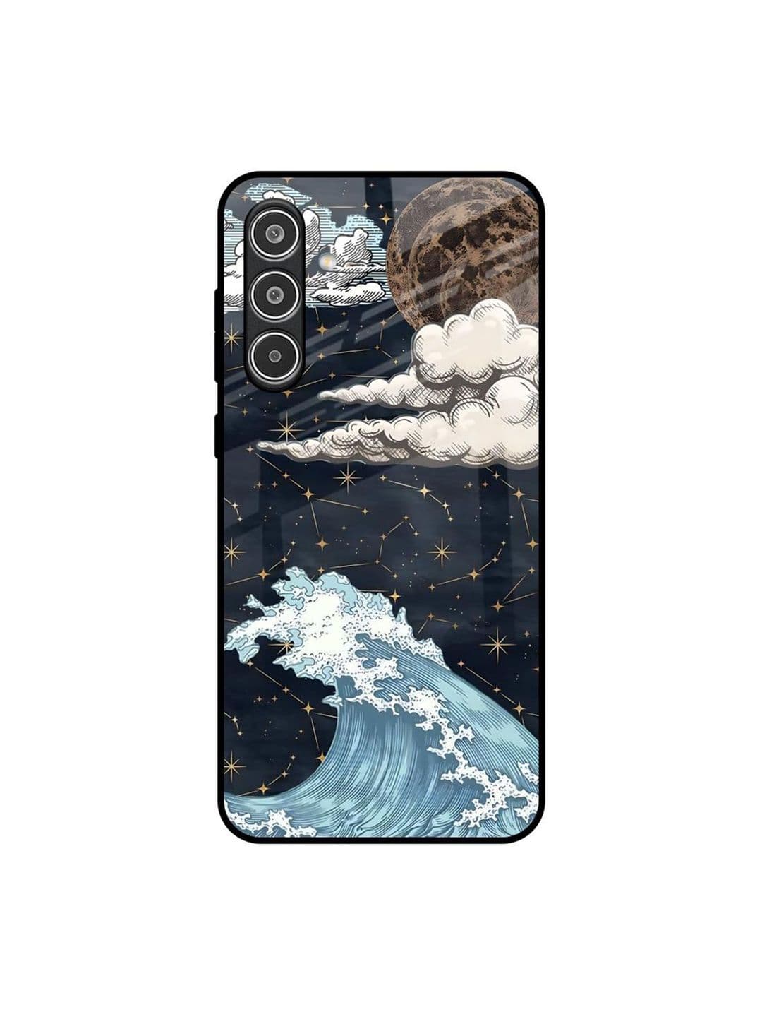 QRIOH High Tides Printed Samsung Galaxy A56 5G Silicone Back Case - view 1