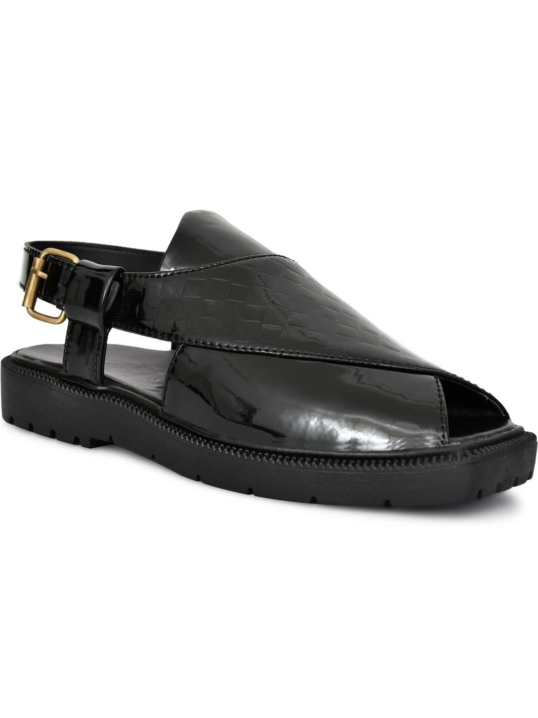 Kerzl Men Black Synthetic Sandals - view 1