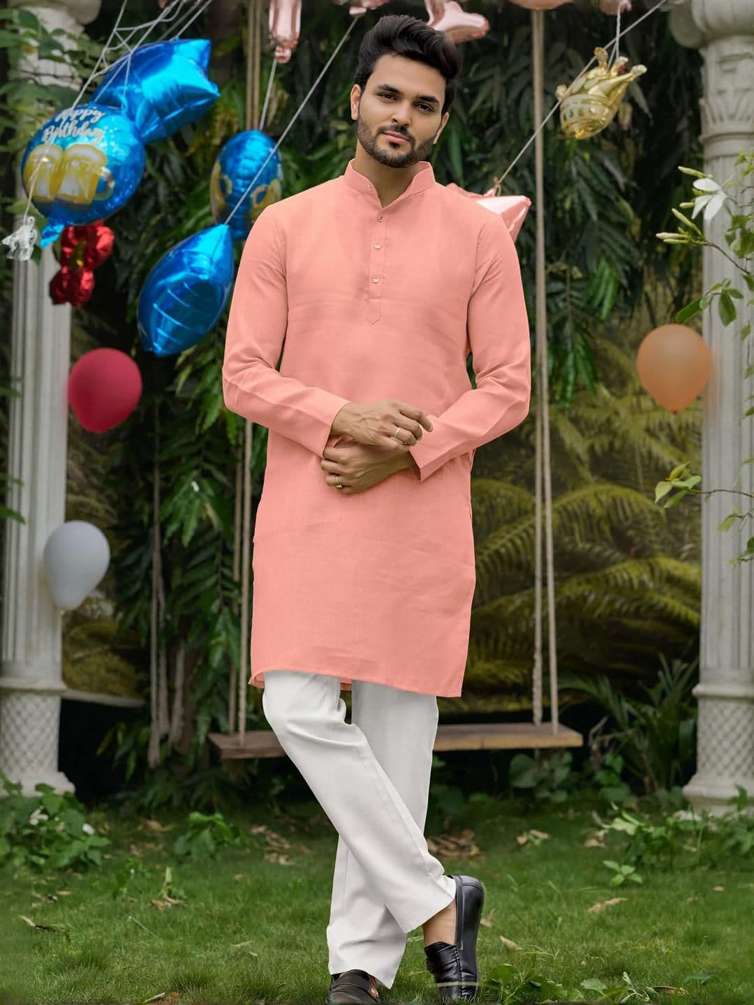 Archittam Men Organic Cotton Kurtas - view 1