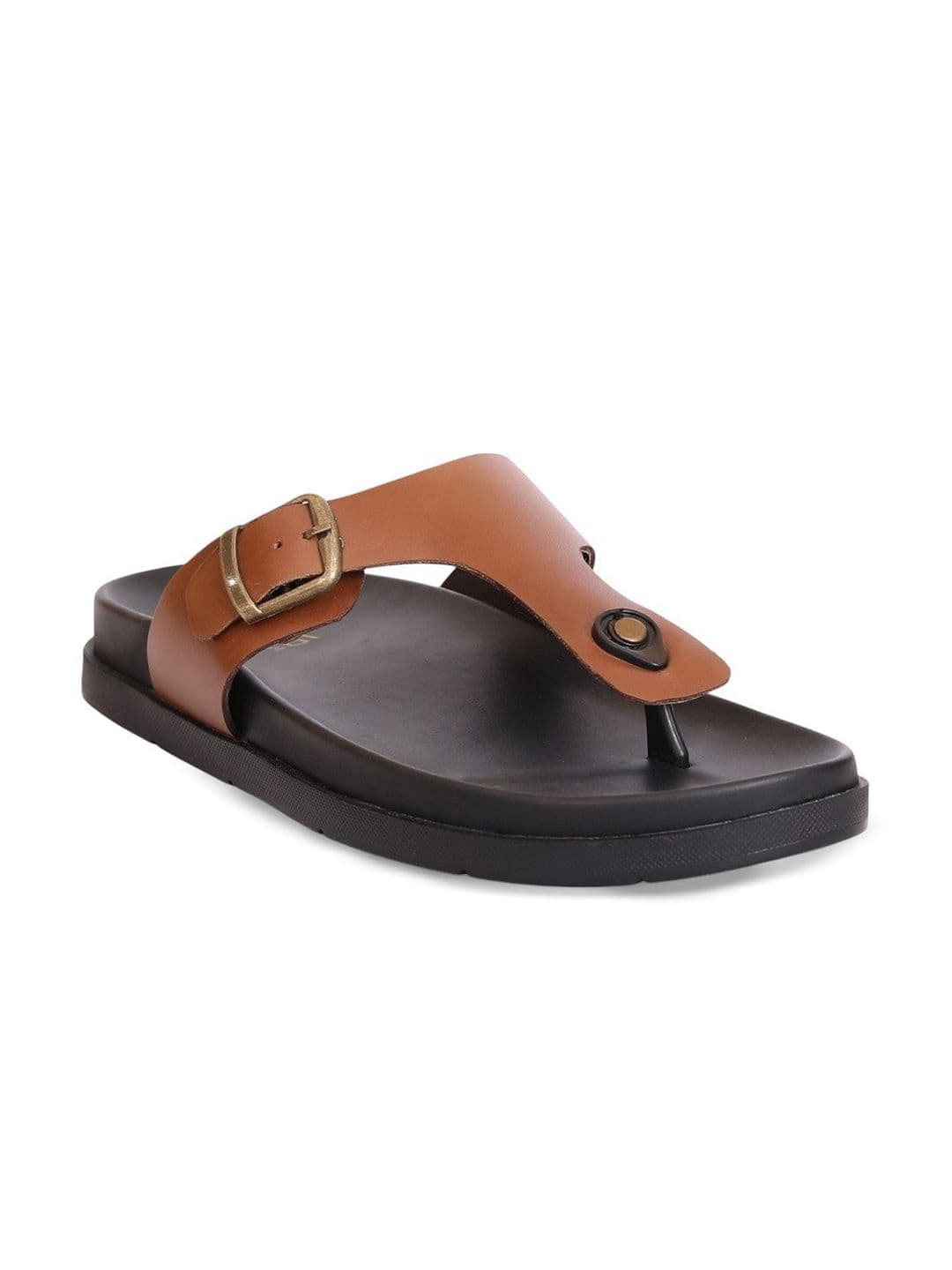 Fresco Italia Men Leather Comfort Sandals - view 1