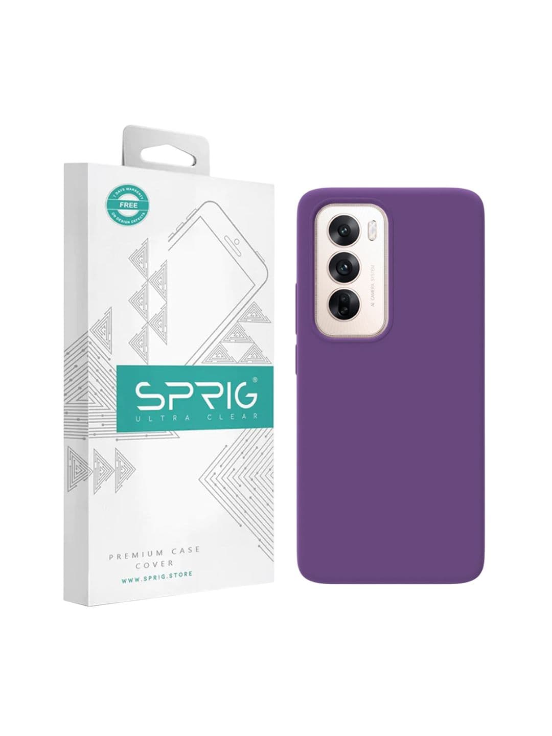 SPRIG OPPO Reno 12 Liquid Silicone Back Cover