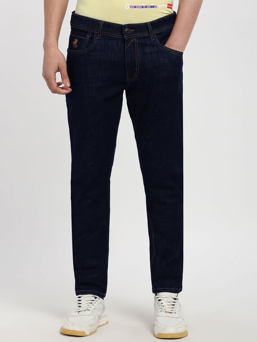Peter England Casuals Men Slim Fit Mid-Rise Jeans - view 1