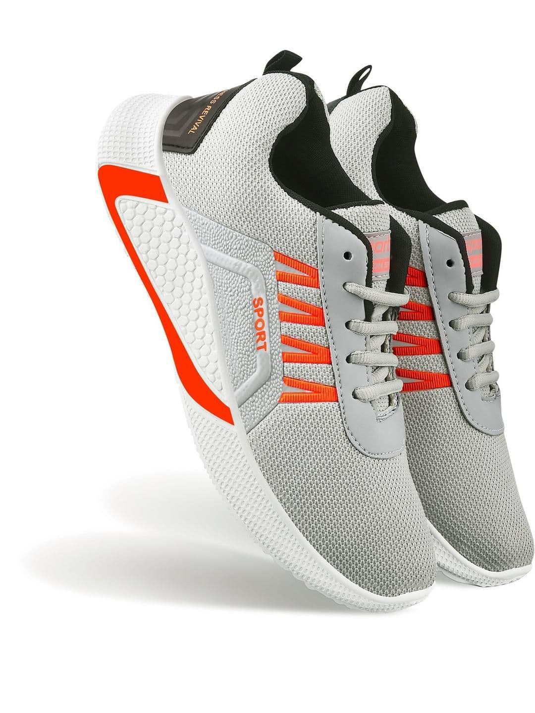 Free Kicks Men Multicoloured Mesh Marking Running Sports Shoes - view 1