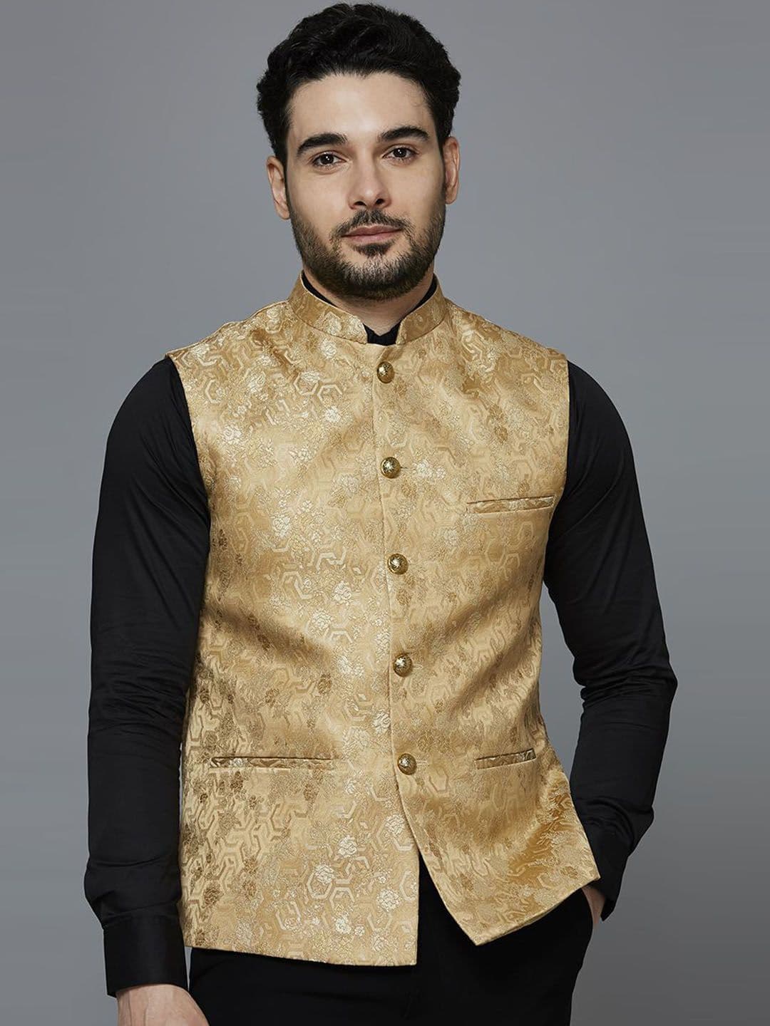 ESSAS club Embroidered Nehru Jacket - view 1