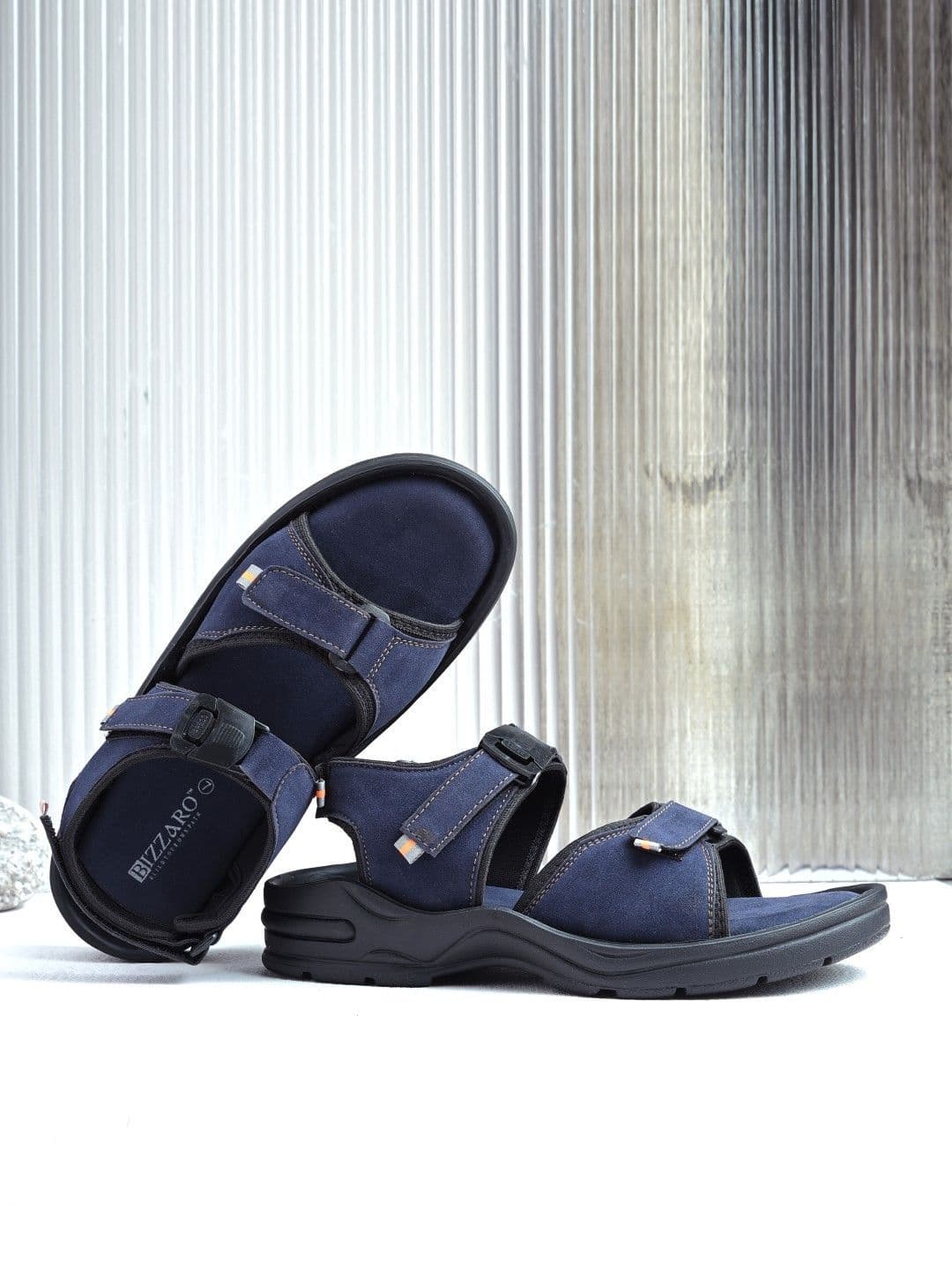 BIZZARO Men Leather Comfort Sandals - view 1