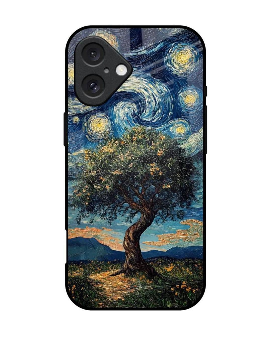 QRIOH Quirky Printed iPhone 16 Back Case Mobile Accessories