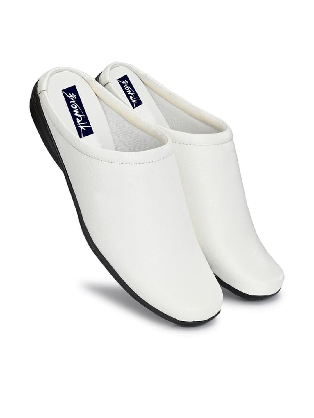 Browalk Men White Shoe Style Sandals - view 1
