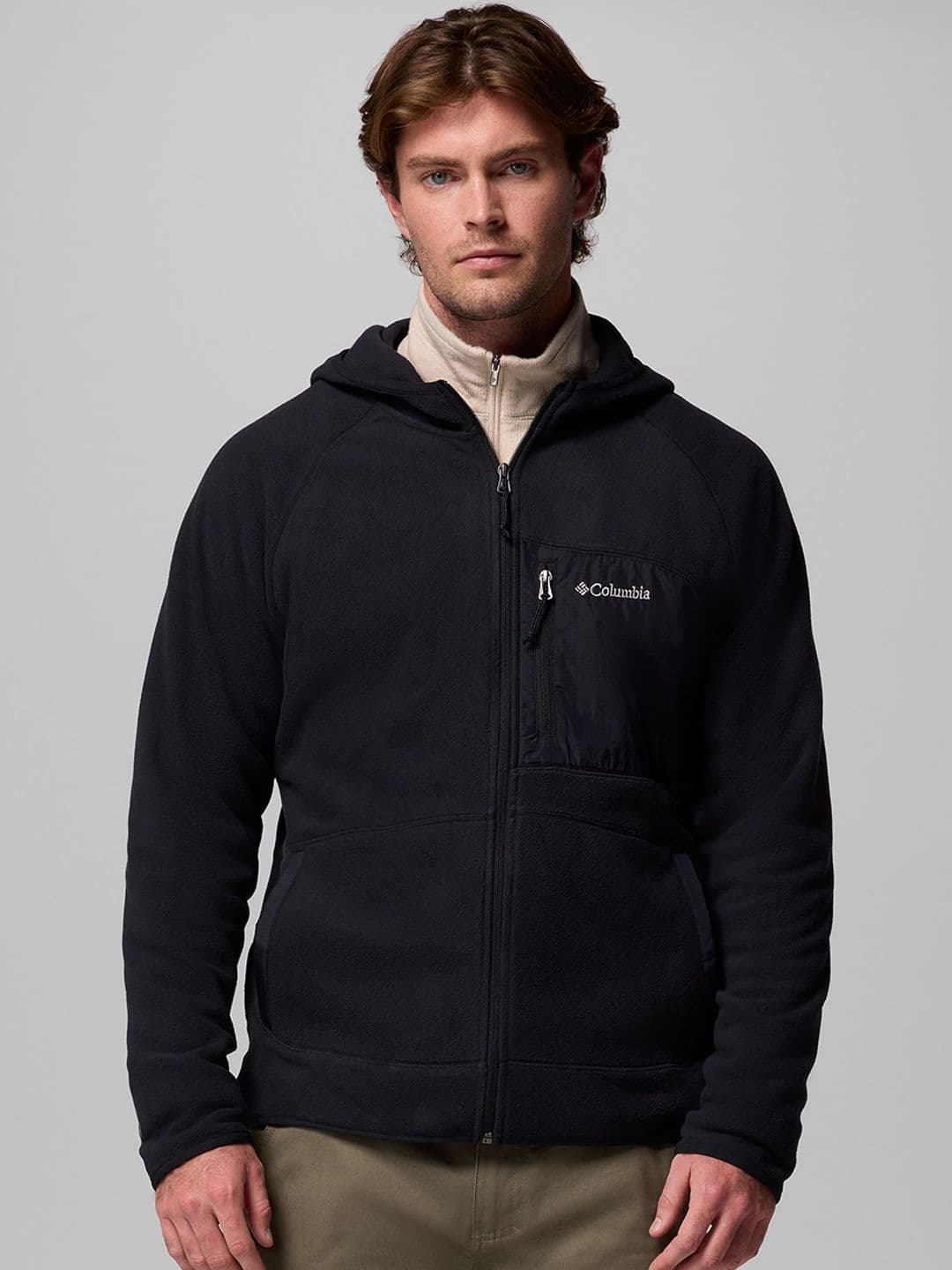Columbia Fast Trek Overlay Hooded Sporty Jacket - view 1