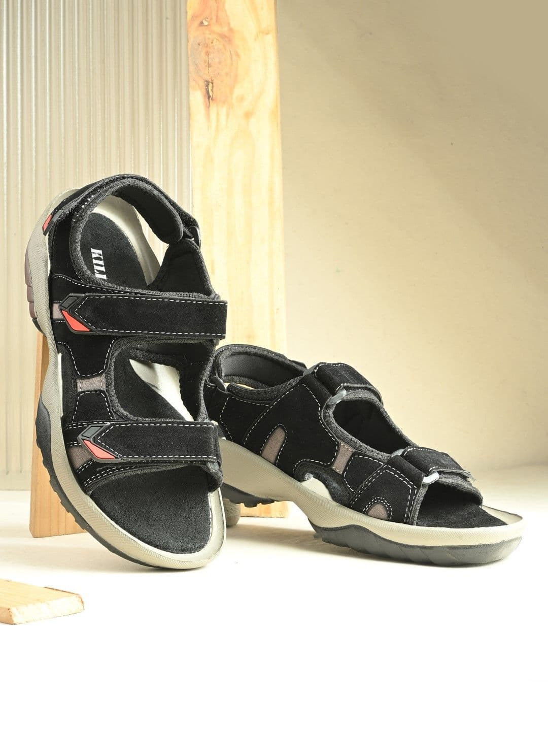 Killer Men Leather Comfort Sandals - view 1