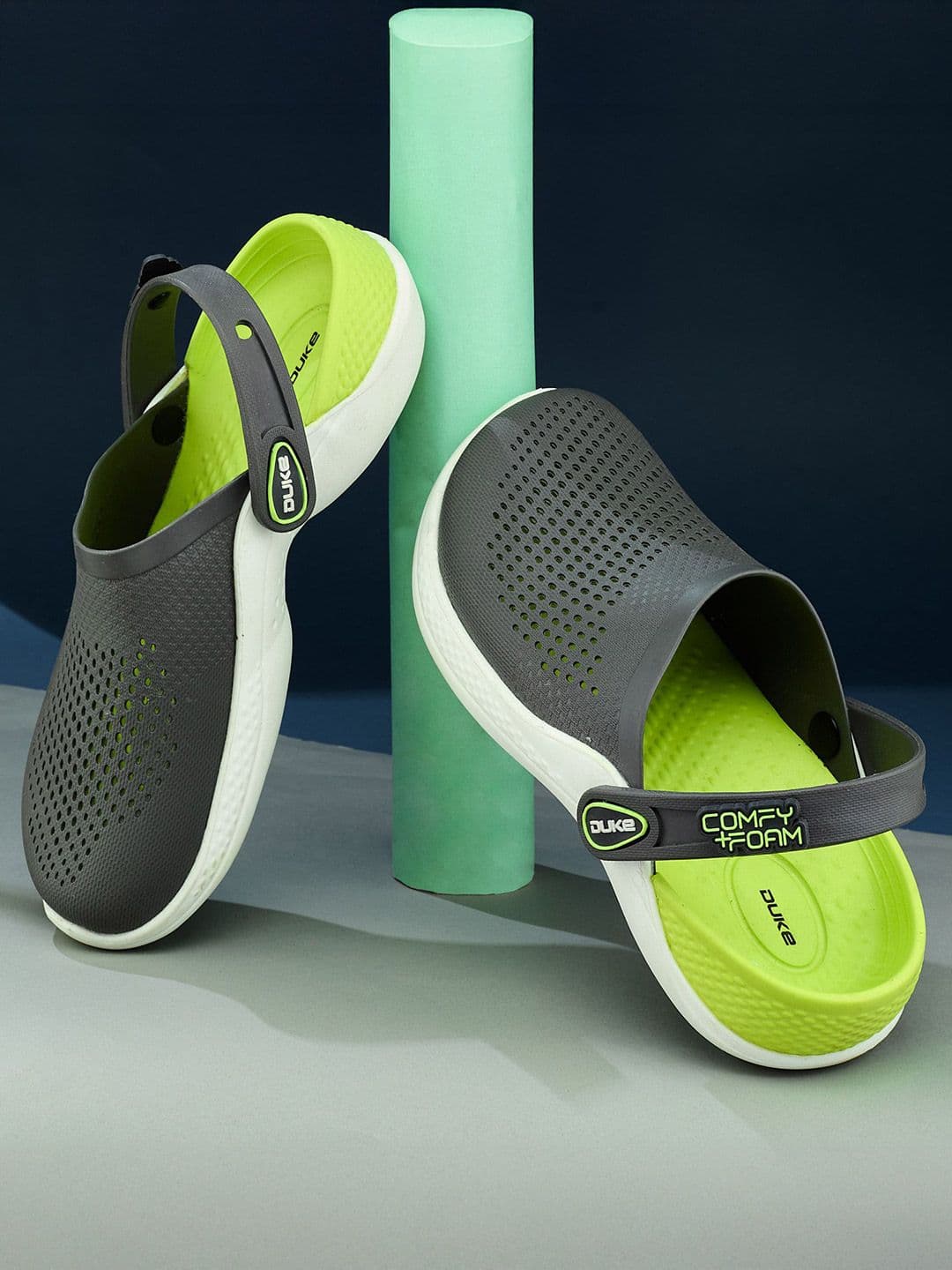 Duke Men Self Design ComfyKing Clogs - view 1