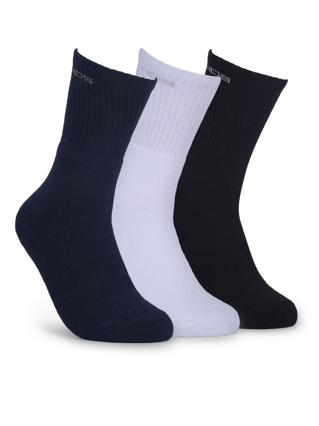 GREENLANDS Pack Of 3 Cotton Above Ankle Length Socks - view 1