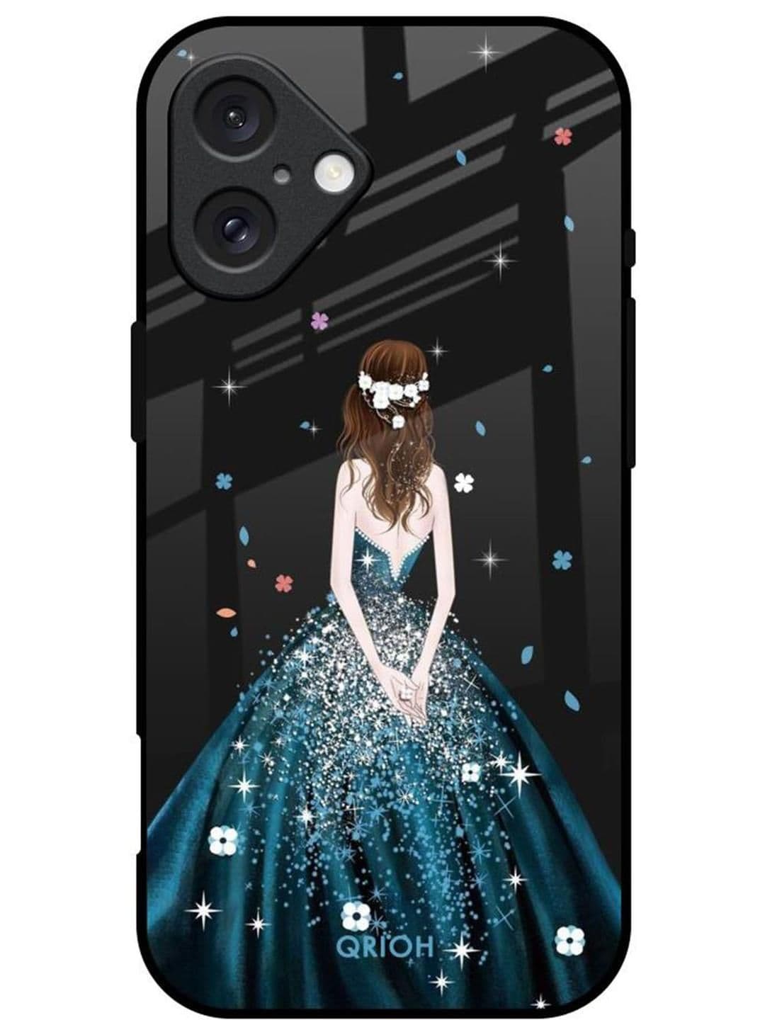 QRIOH Quirky Printed iPhone 16 Back Case Mobile Accessories
