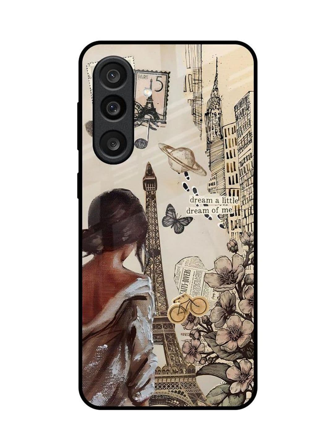 QRIOH Quirky Printed Samsung Galaxy M56 5G Back Case Mobile Accessories