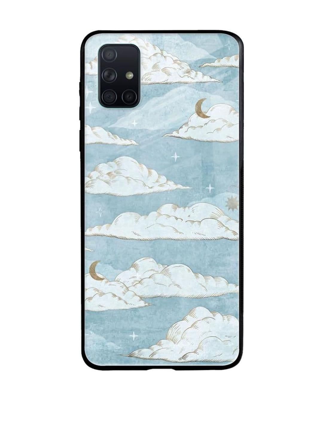 QRIOH Quirky Printed Samsung Galaxy A51 Back Case Mobile Accessories