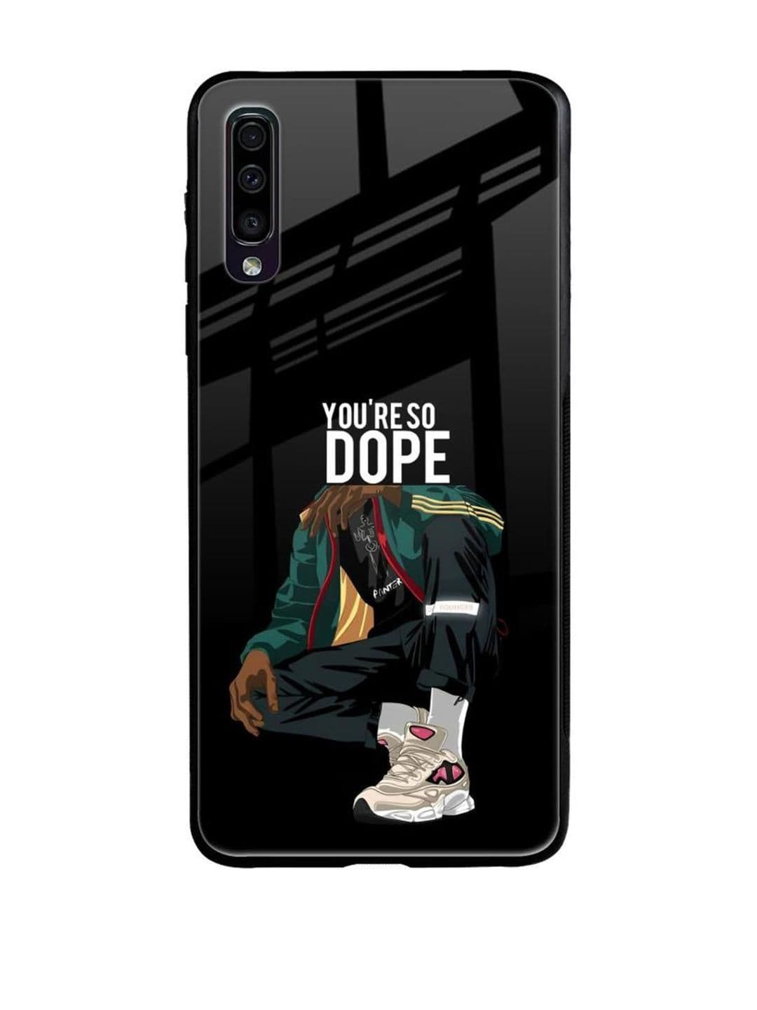 QRIOH Quirky Printed Samsung Galaxy A70 Back Case Mobile Accessories
