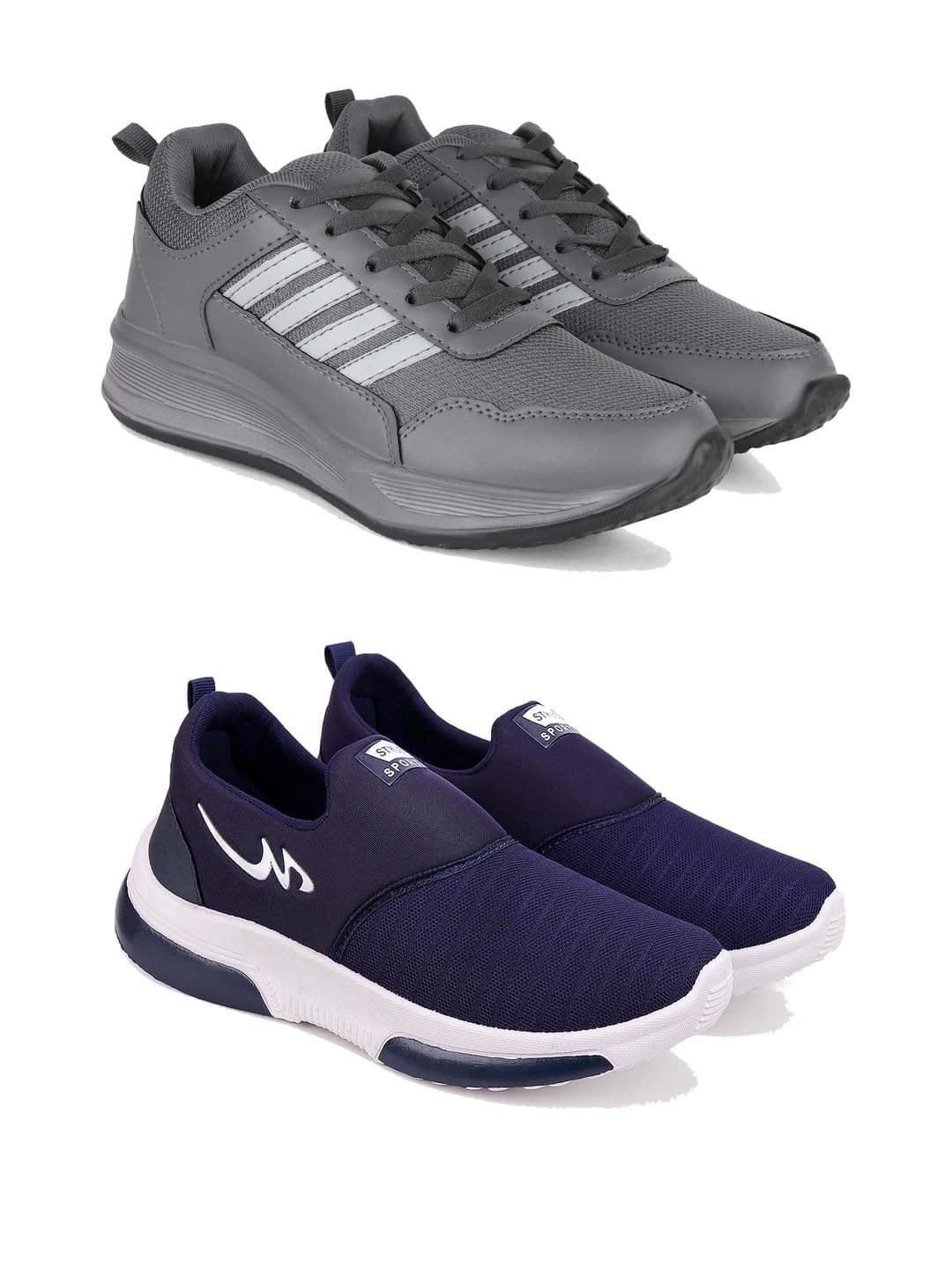 PENNEN Men Set of 2 Running Non-Marking Shoes - view 1