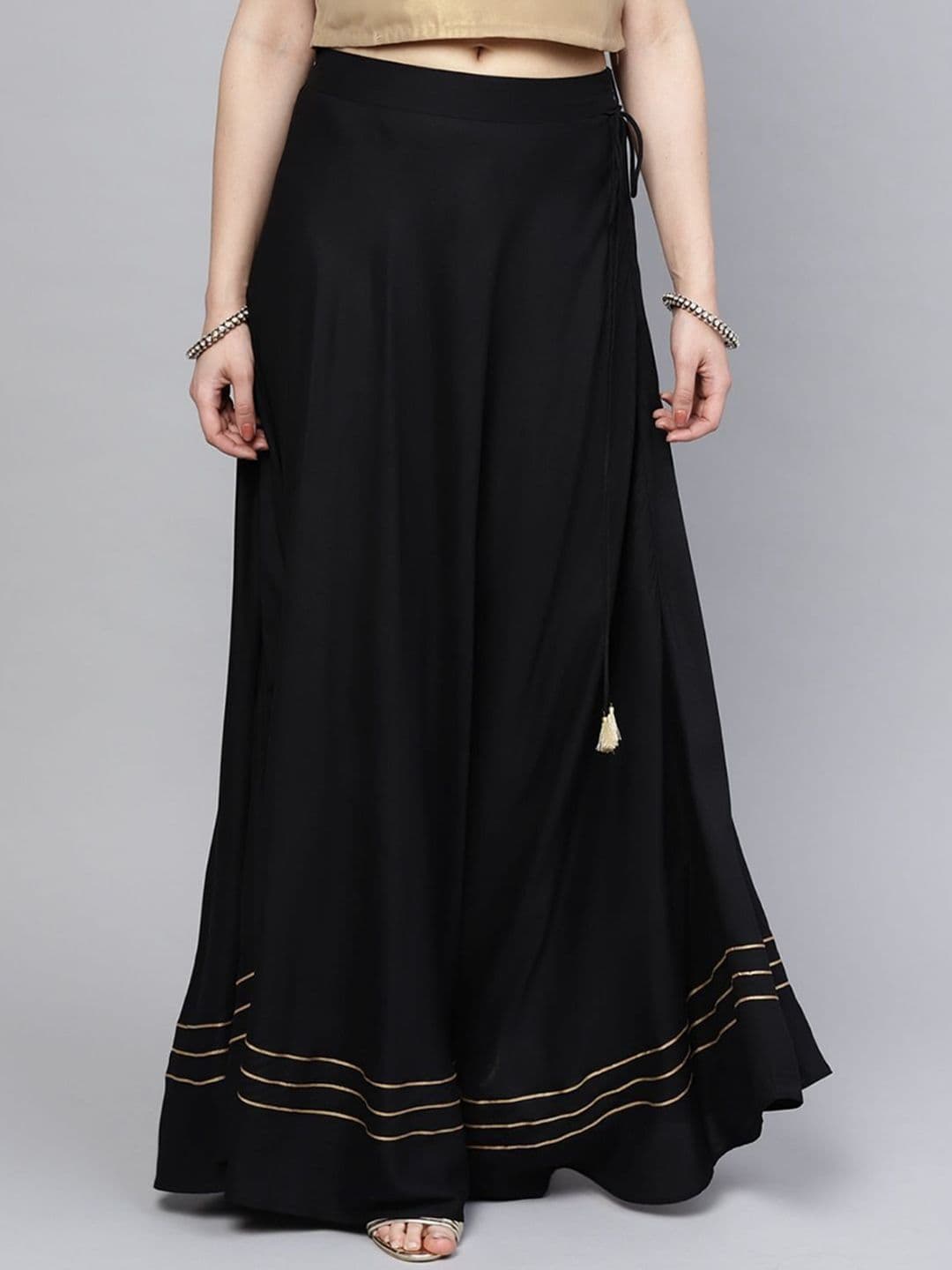 Moda Rapido Flared Maxi Skirt - view 1
