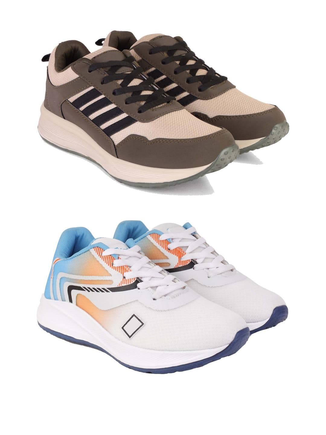 PENNEN Men Pair Of 2 Running Non-Marking Shoes - view 1