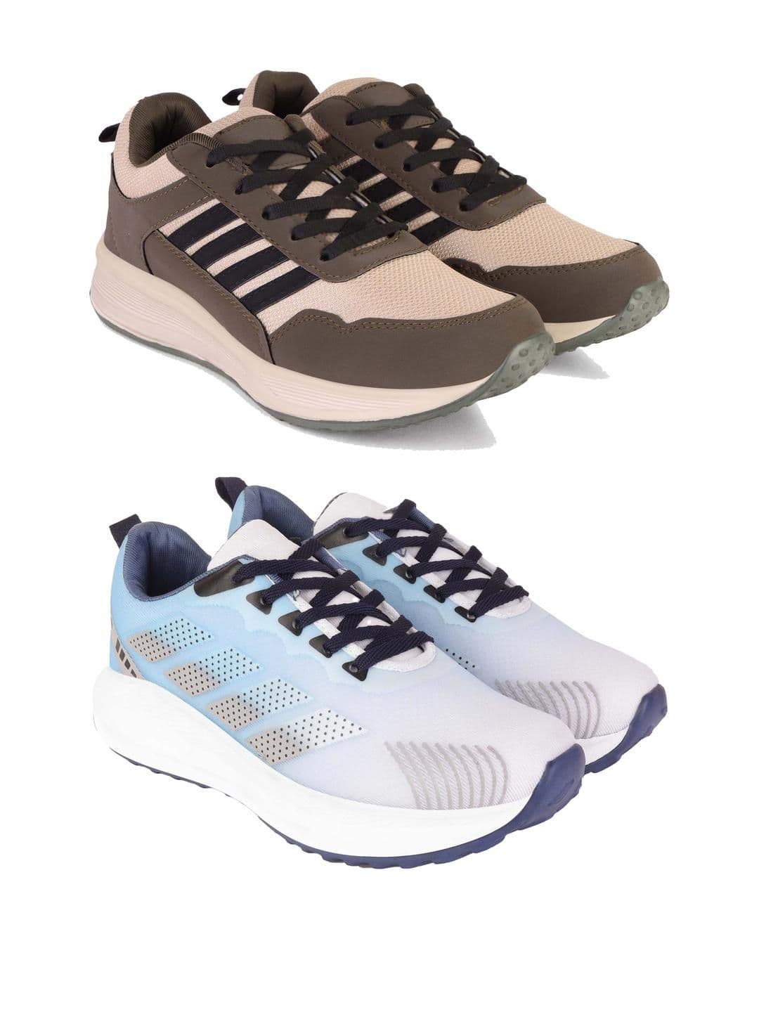 DRACKFOOT Men Pair of 2 Running Non-Marking Shoes - view 1