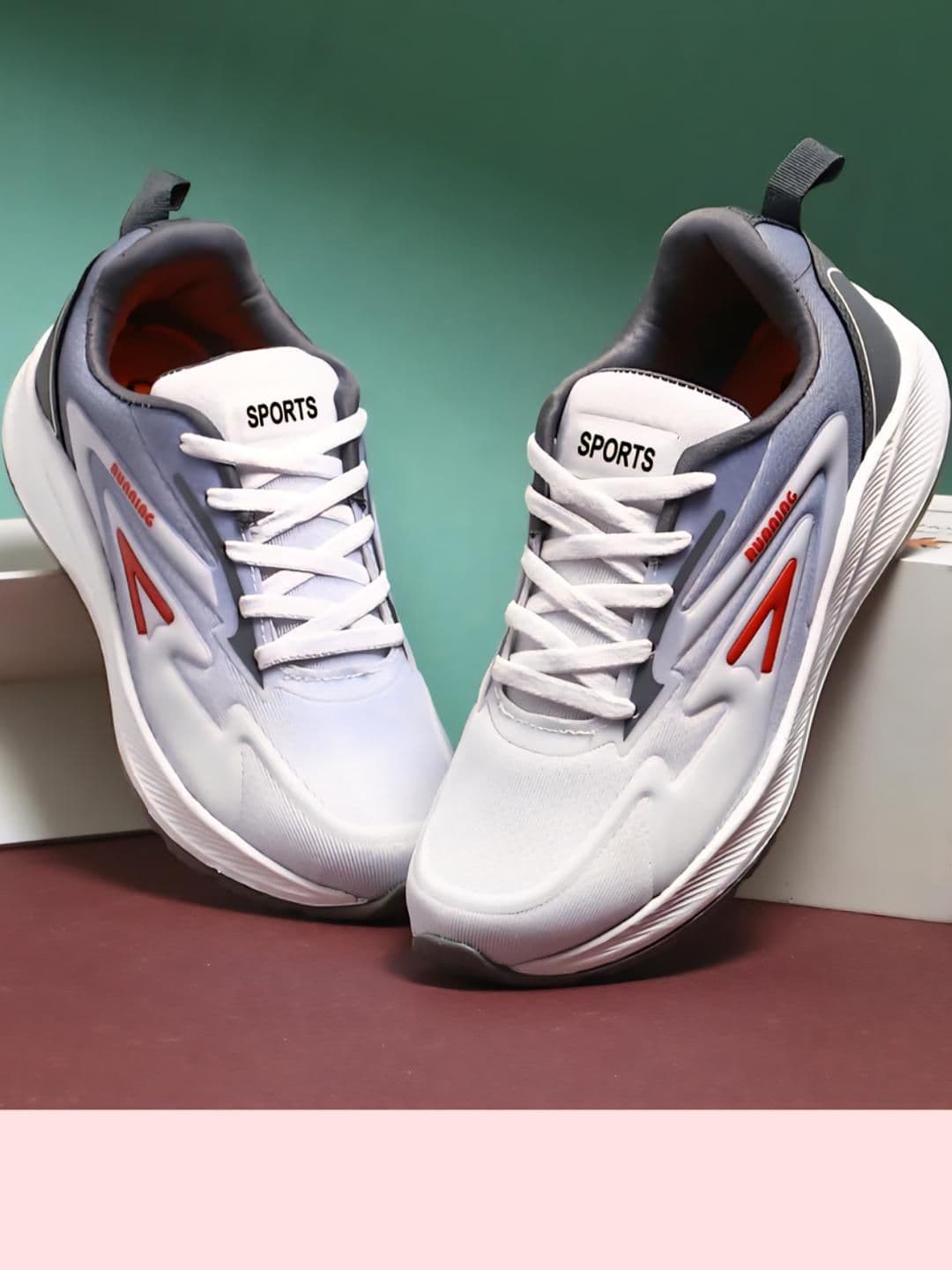 COGS Men Mesh Walking Non-Marking Shoes - view 1