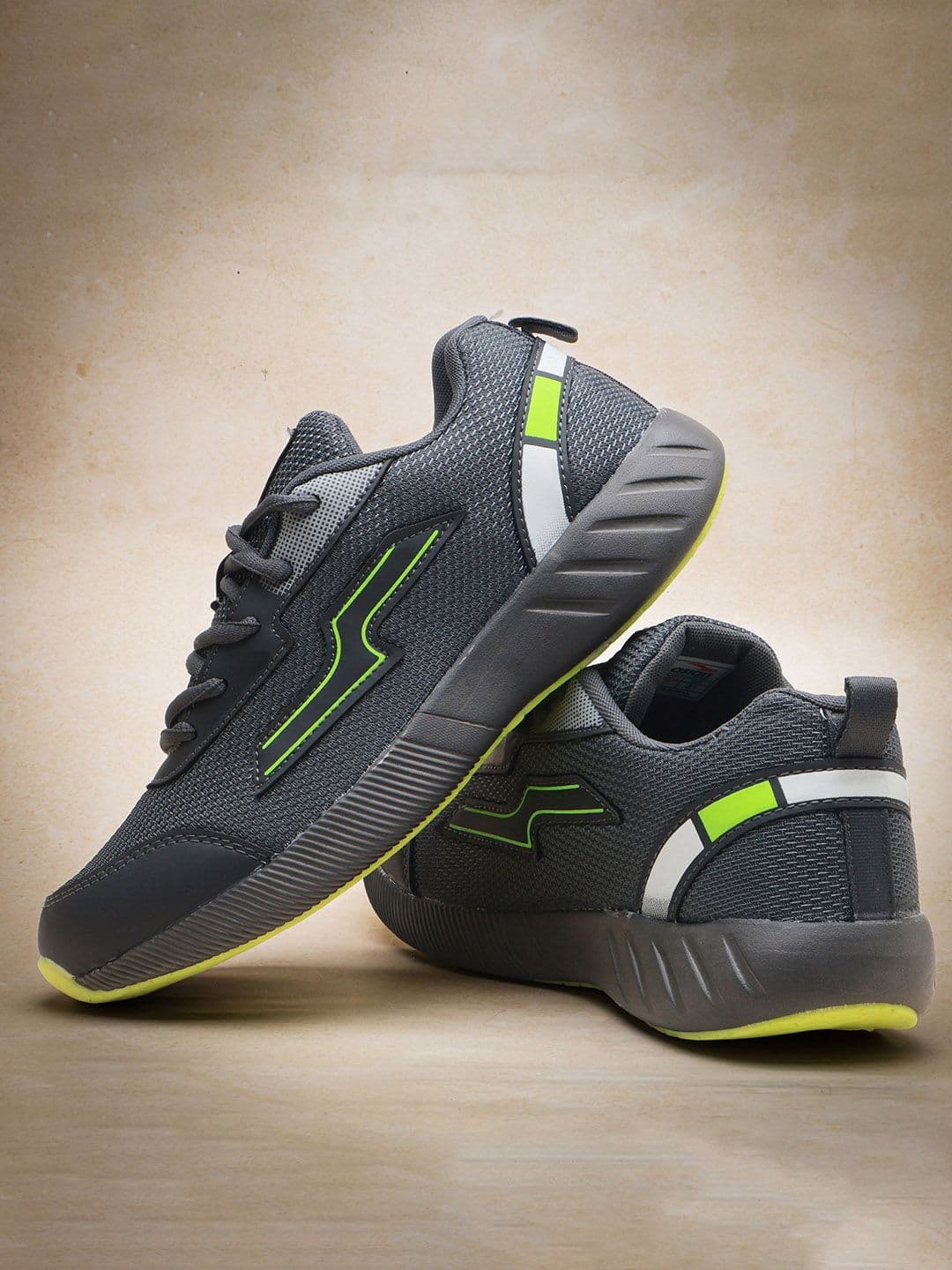 ASIAN Men Mesh Running Non-Marking Shoes - view 1