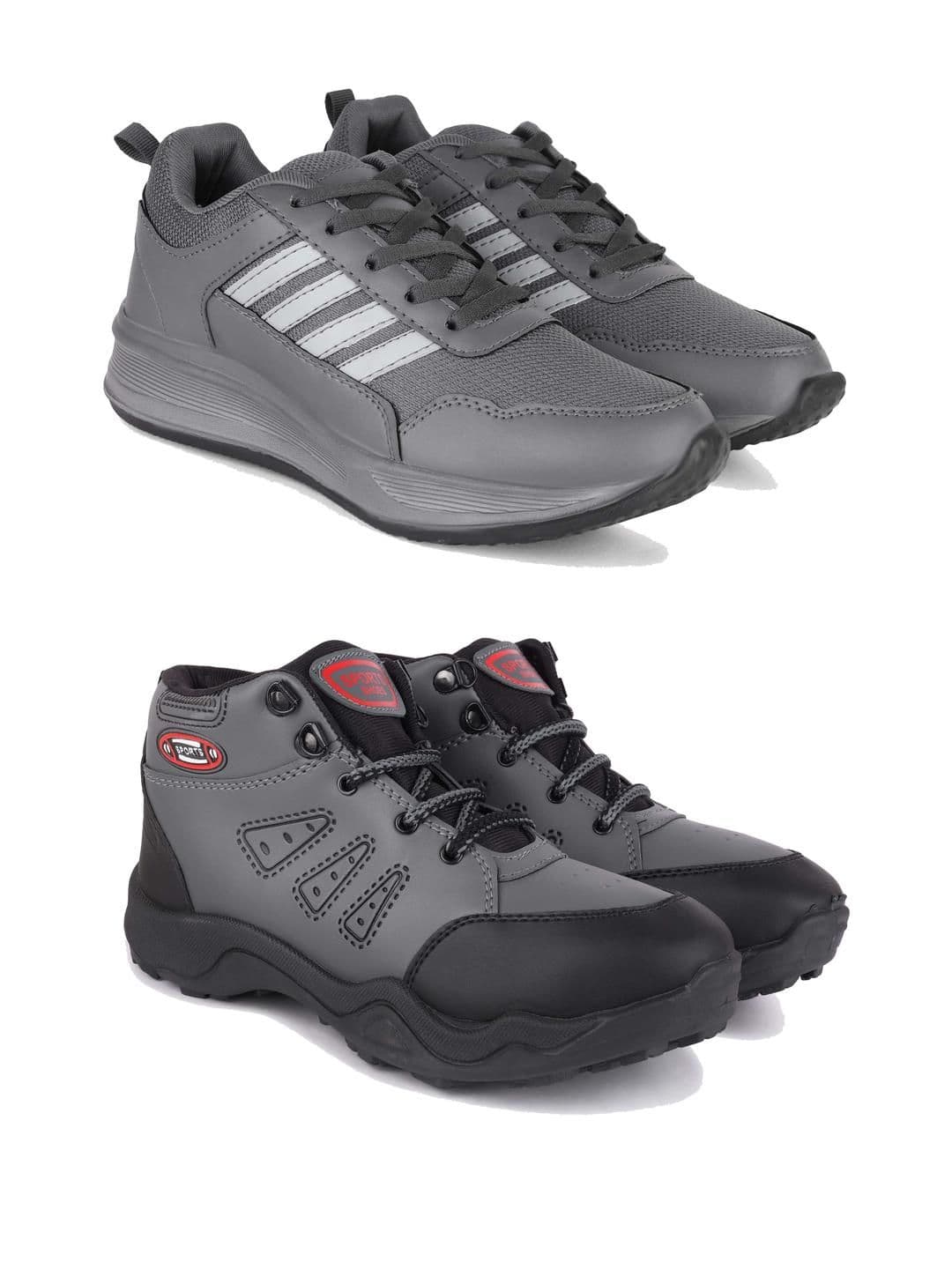 DRACKFOOT Men Non-Marking Running Sports Shoes - view 1